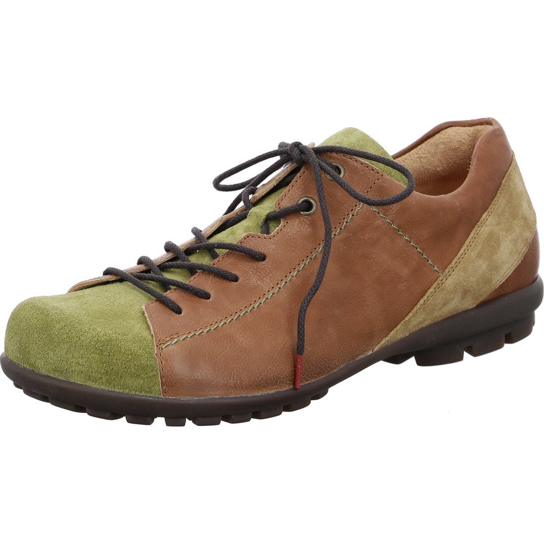 Think! Think! Schuhe, Herren braun Kong Schnürschuh 048571 Schnürschuh - Leder