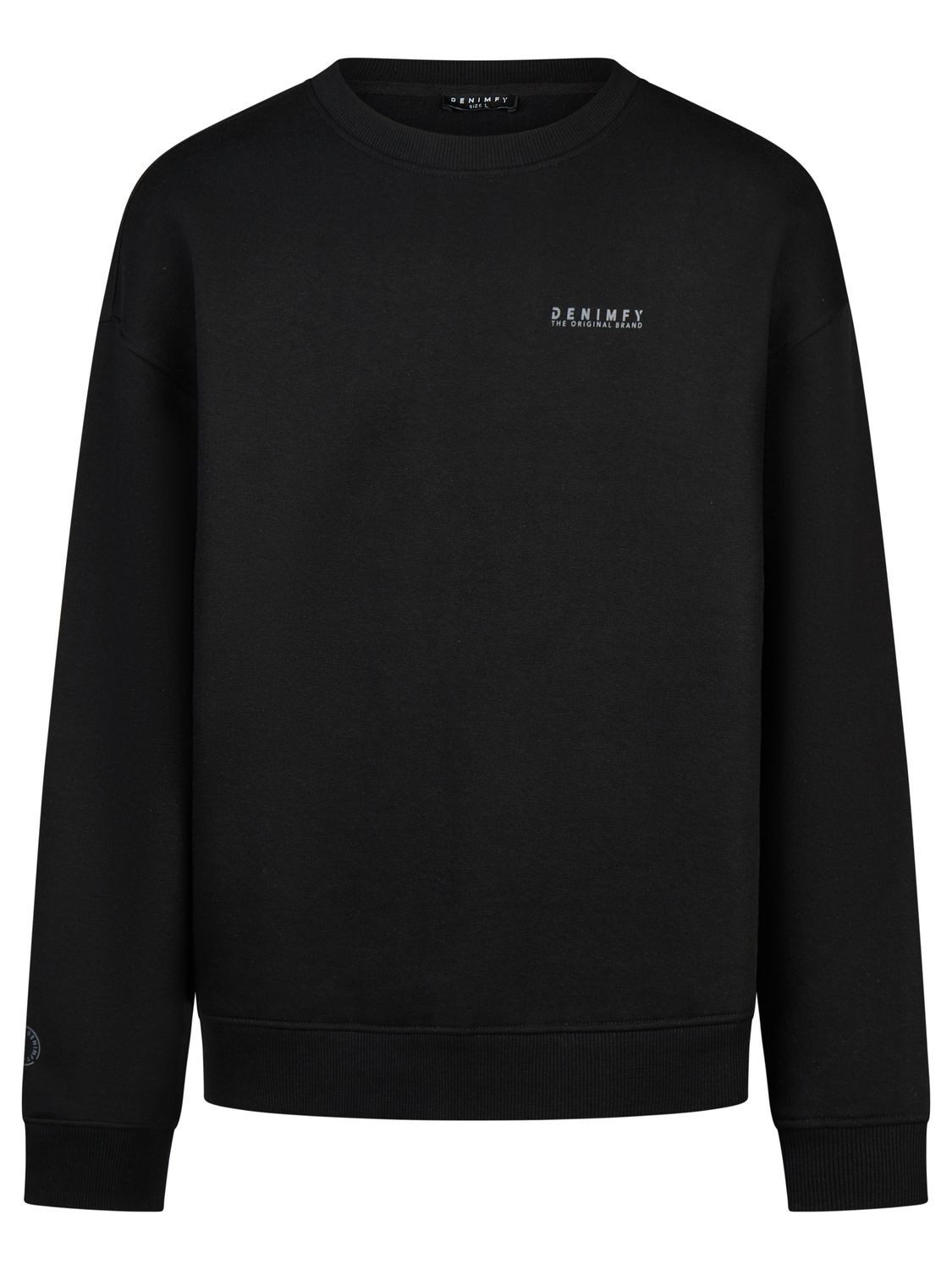 Sweatshirt Herren Rundhals Pullover DFKeno Oversized Fit