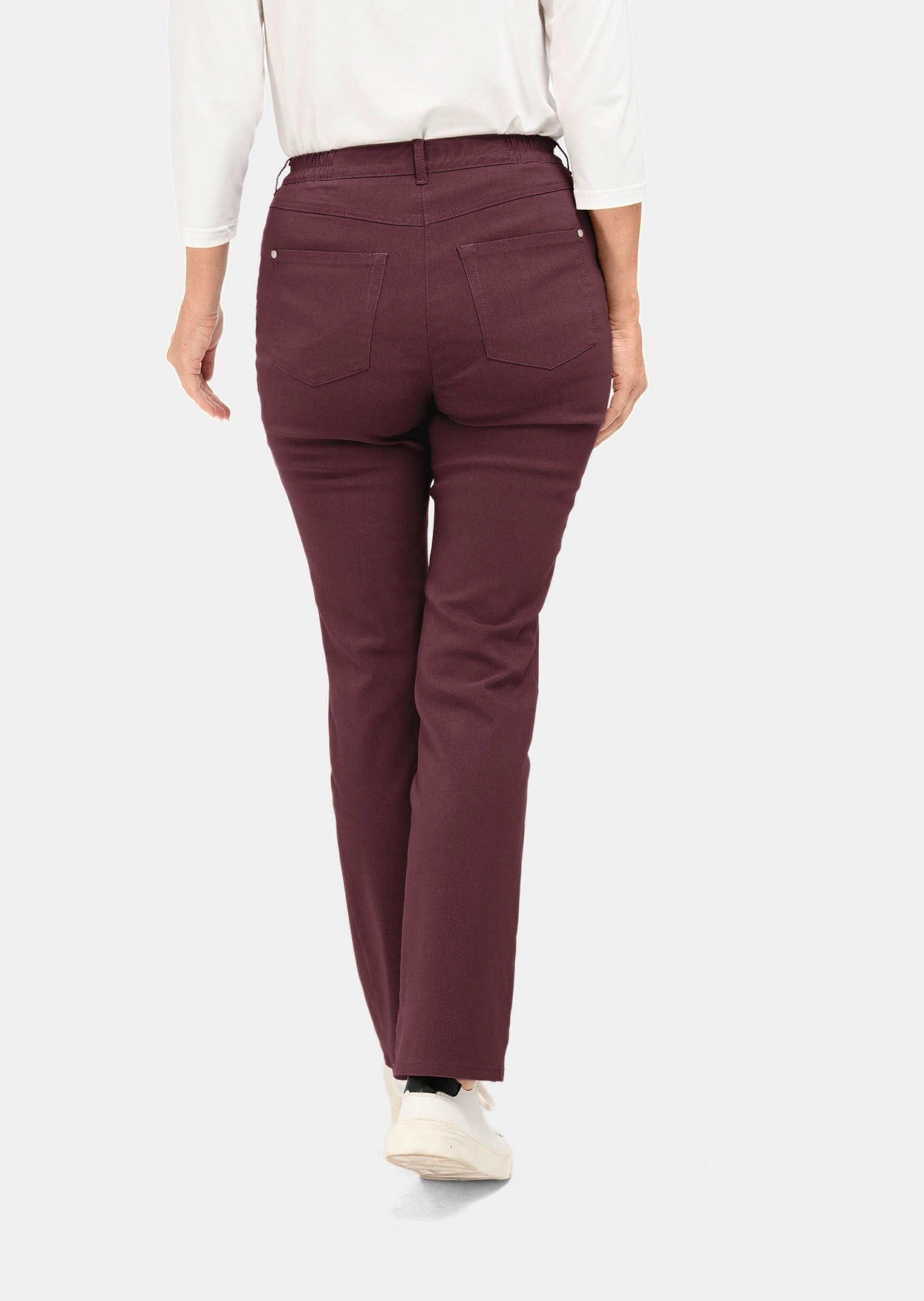 GOLDNER Stoffhose Kurzgröße: Perfekte Super-Stretch-Hose CARLA