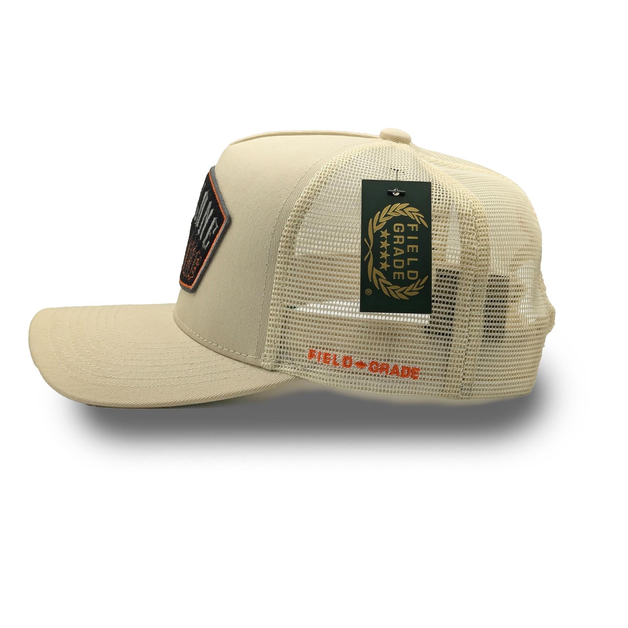 FIELD GRADE Trucker Cap Field Grade Die Alone Trucker Cap Twill Mesh (Basecap, Meshcap, Trucker Kappe)