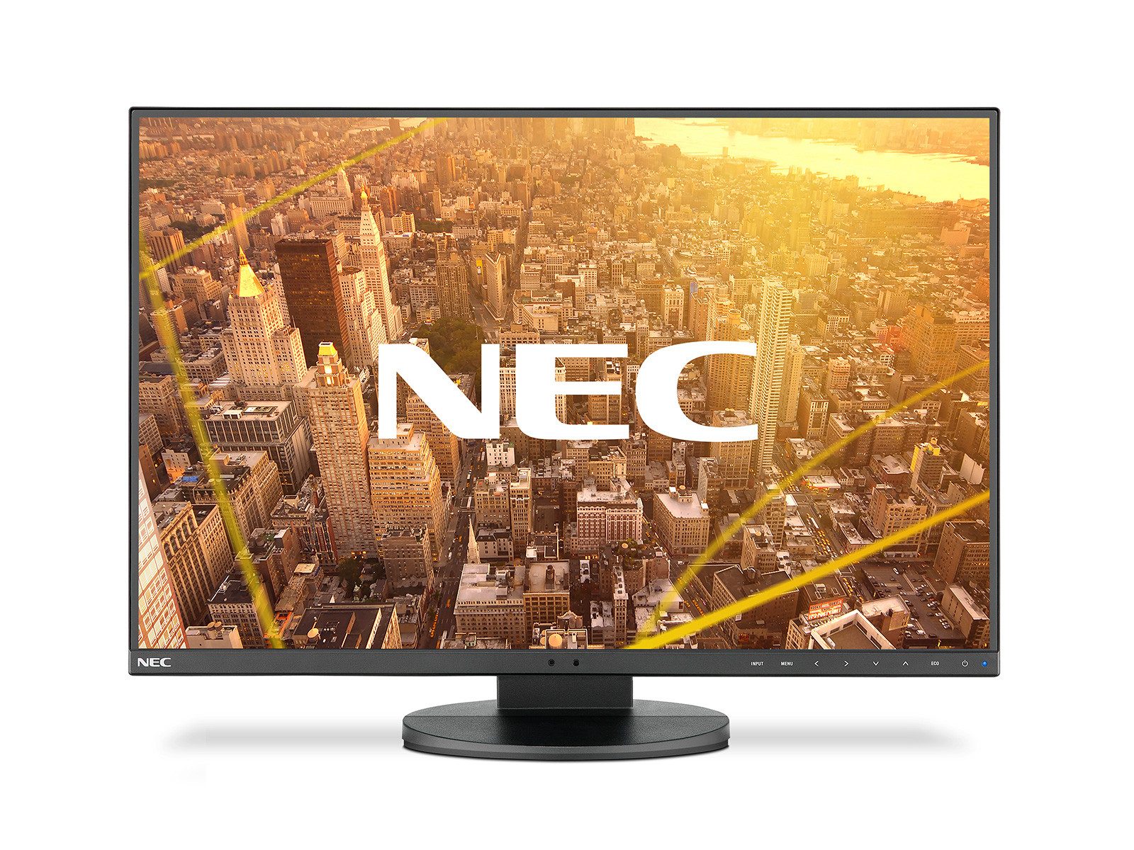 NEC MultiSync EA241WU black 60,96cm 24Zoll LCD LED backlight IPS 1920x1200 TFT-Monitor (1920 x 1200 px, WUXGA, 5 ms Reaktionszeit, 60 Hz, TFT/IPS, Lautsprecher, Pivot, Höhenverstellbar)