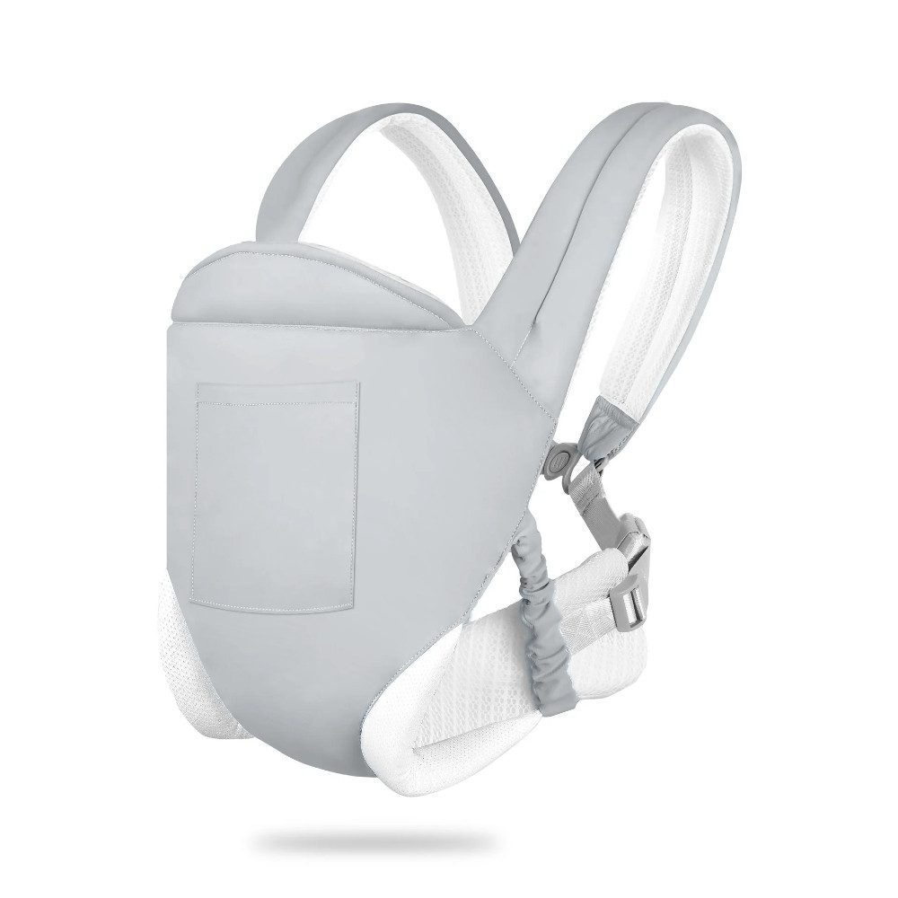 Blusmart Babytrage All-In-One Babytrage für Neugeborene ab Geburt (Baby-Tragetasche 3 Trage Positionen, Leicht & sicher (3.5-20 kg), Für einfache Verstellbarkeit, weicher Stoff, atmungsaktiv