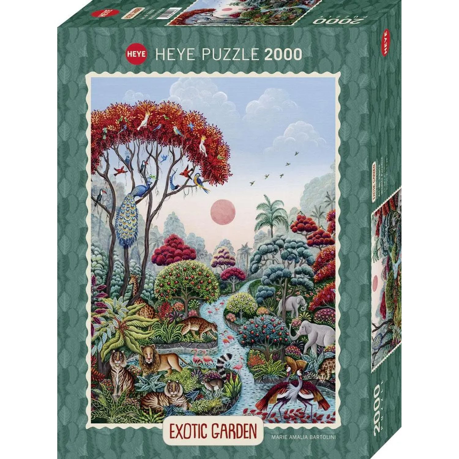 HEYE Puzzle Wildlife Paradise Puzzle 2000 Teile, 2000 Puzzleteile
