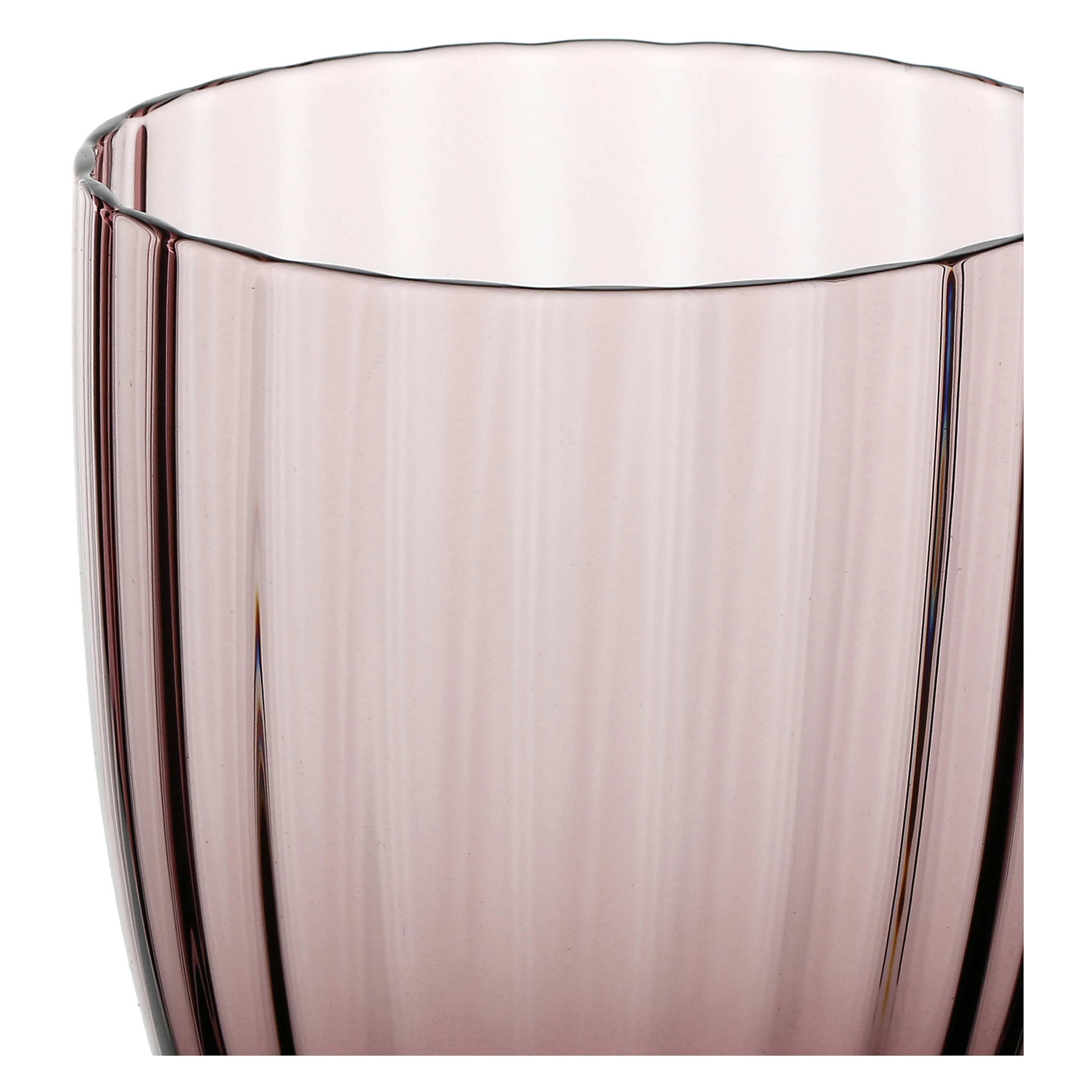 Rose & Tulpani Glas Trinkglas Mehrzweckglas Wasserglas Prisma leicht, 1-tlg., Glas, 310 ml