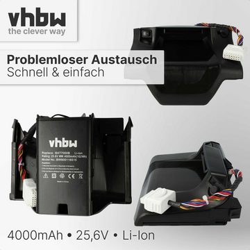 vhbw kompatibel mit Robomow Premium RC308u, RC308 Akku Li-Ion 4000 mAh (25,6 V)
