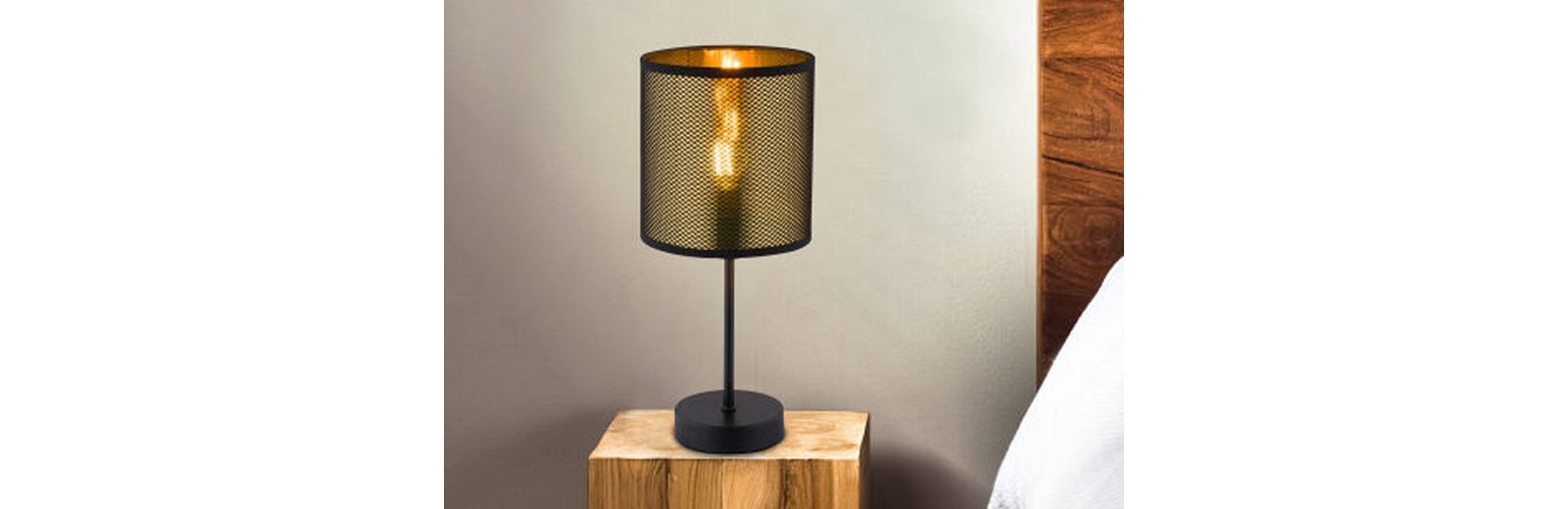 meineWunschleuchte LED Tischleuchte, Designer Lampen ausgefallene