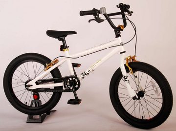 TPFSports Kinderfahrrad Volare Cool Rider 18 Zoll mit 2 Handbremsen, 1 Gang, (Jungsfahrrad - Jungen Kinderrad - ohne Schaltung - Sicherheitsgriffe), Kinder Fahrrad 18 Zoll - Jugend Fahrrad - Kinder Jugend Fahrrad Weiß