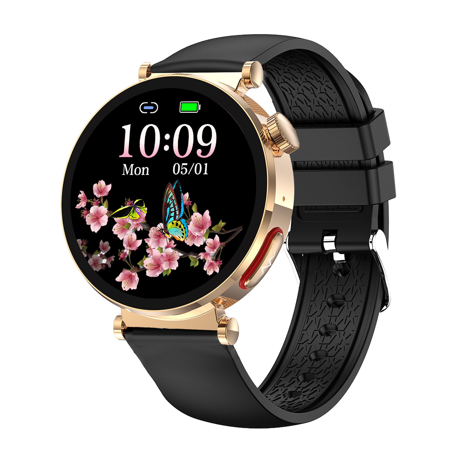 Knauermann Neo 2 Telefon & Notruf EKG Messung Blutdruck Puls Smartwatch, Bluetooth