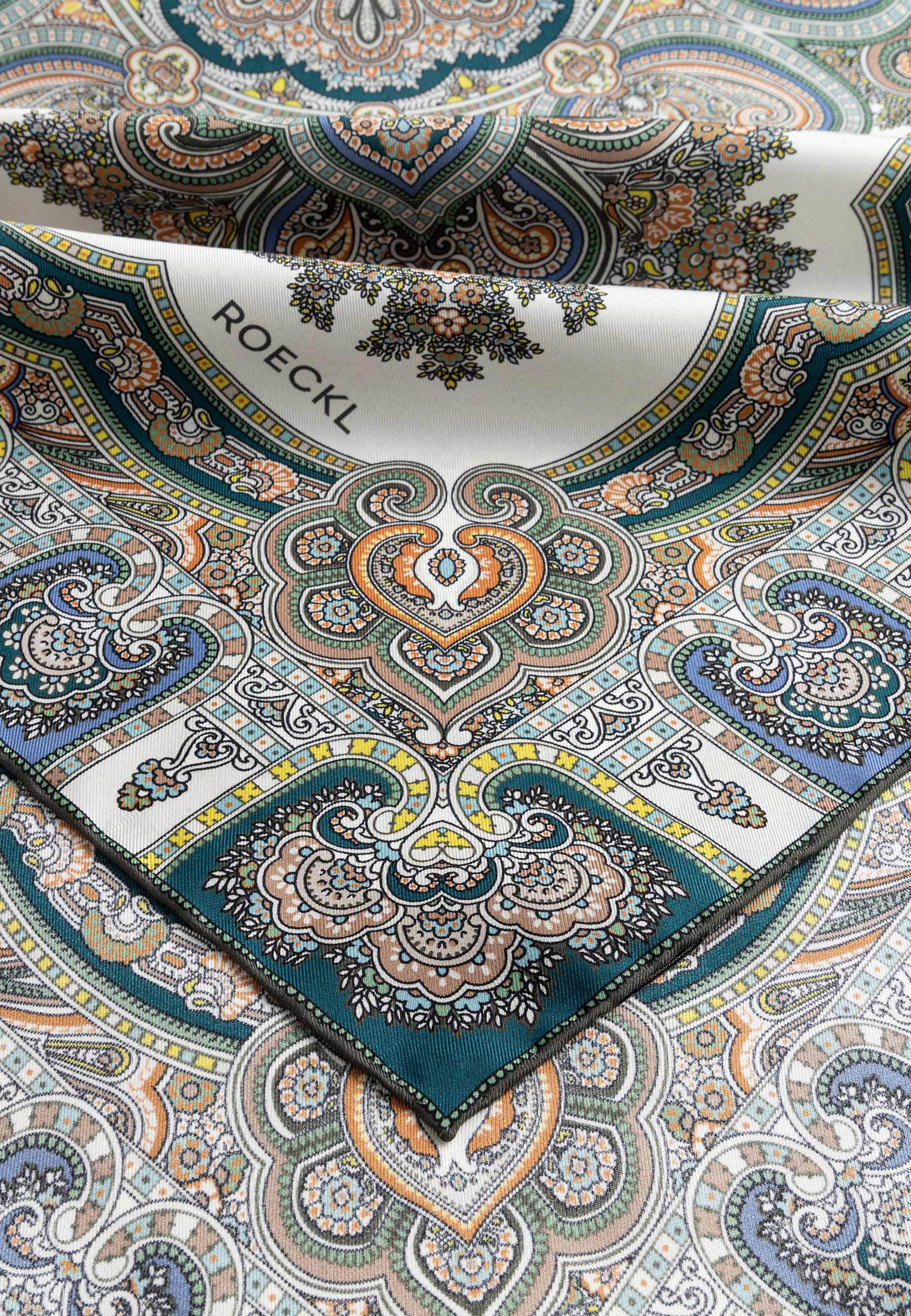 Roeckl Seidentuch TIMELESS PAISLEY, Weiches Kaschmirtuch