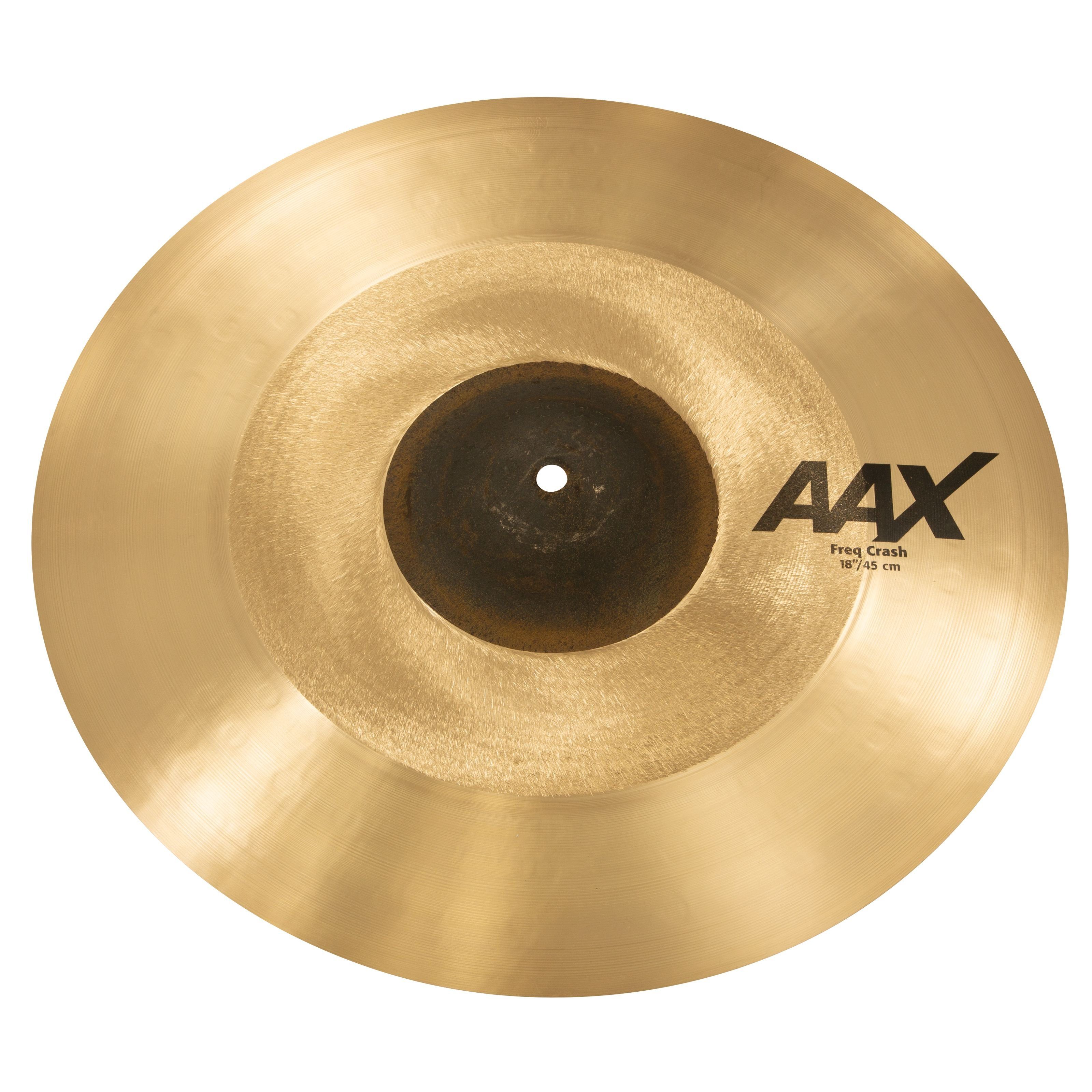 18", Crash Spielzeug-Musikinstrument, AAX Natural Crash Freq - Sabian Becken Finish