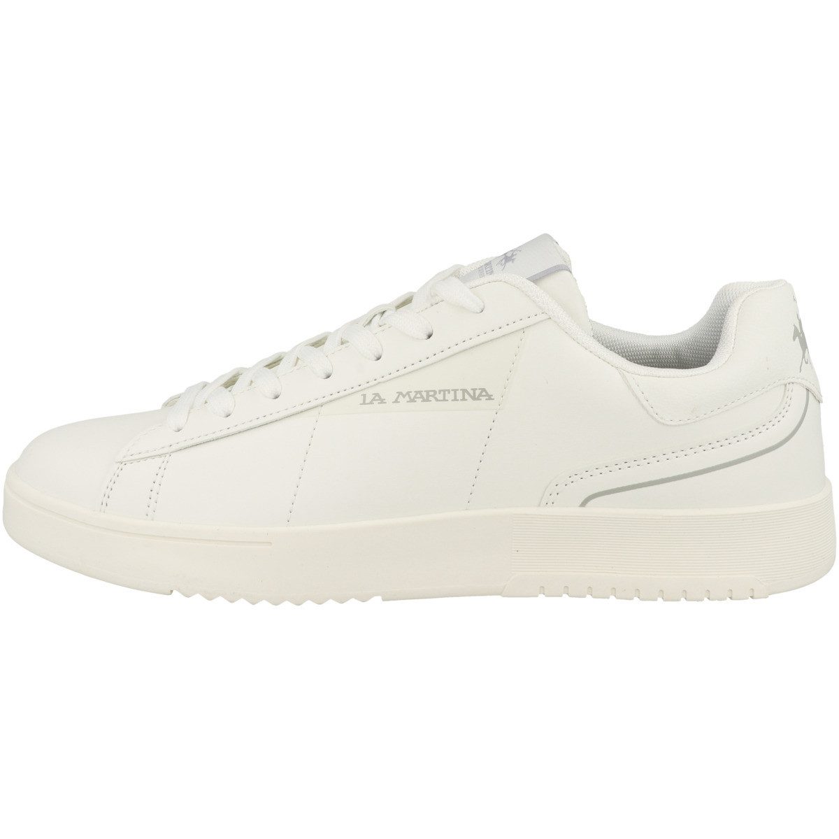 La Martina LFM261 Herren Sneaker Turnschuhe, Sportschuhe, Freizeitschuhe, Halbschuhe, Schnürschuhe