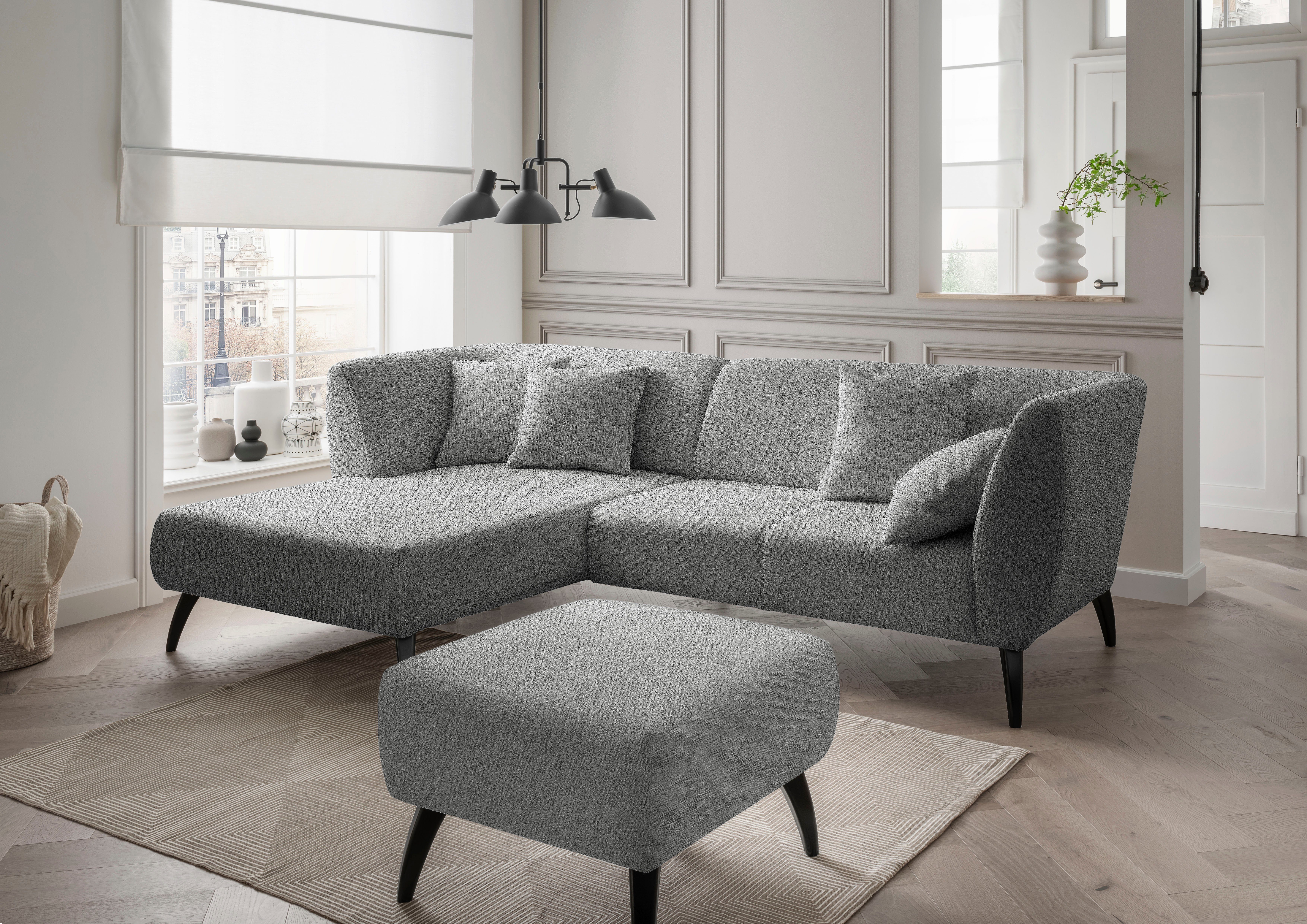 INOSIGN Ecksofa "Colori Polstermöbel mit zeitlos eleganter Rückenführung. L günstig online kaufen