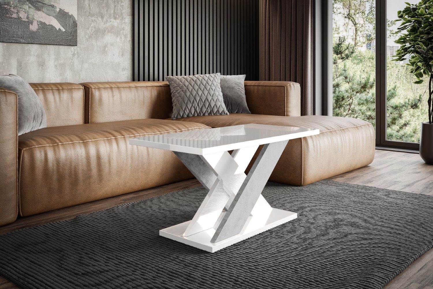 ALTDECOR Couchtisch AOX (Kaffeetisch Wohnzimmertisch Modern günstig online kaufen