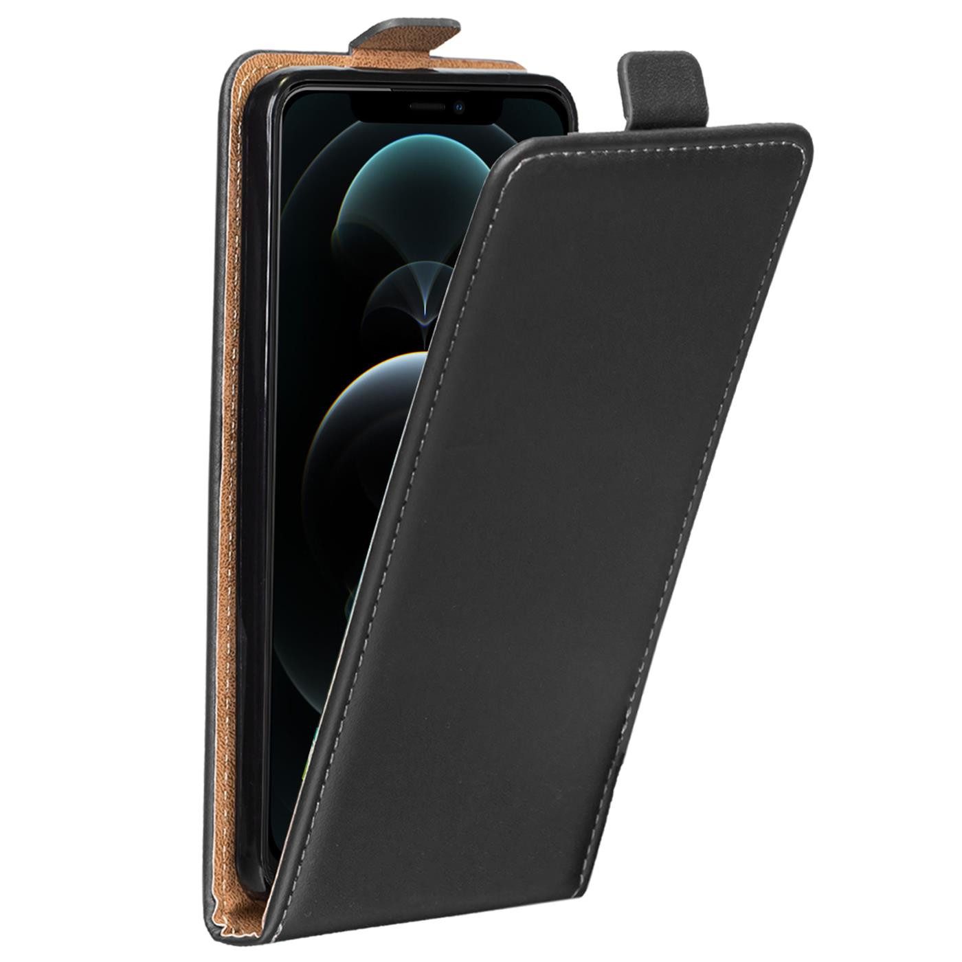 CoolGadget Handyhülle Flip Case Handyhülle für Apple iPhone 12 / 12 Pro 6,1 Zoll, Hülle Klapphülle Schutzhülle Flipstyle Cover Tasche
