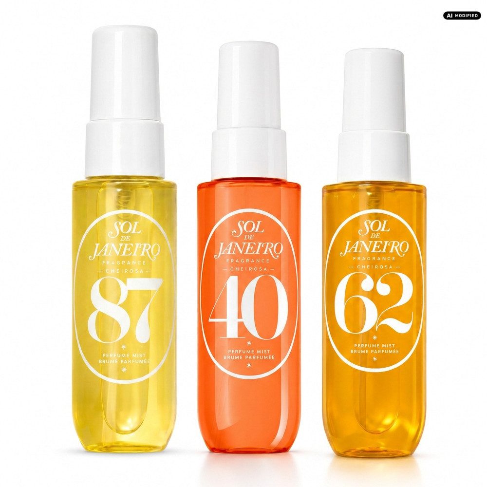 Sol de Janeiro Gesichts- und Körperspray Sol de Janeiro Cheirosa 40 62 87 Perfume Mist Trio Set, Drei beliebte Cheirosa Düfte in praktischer Travel Size