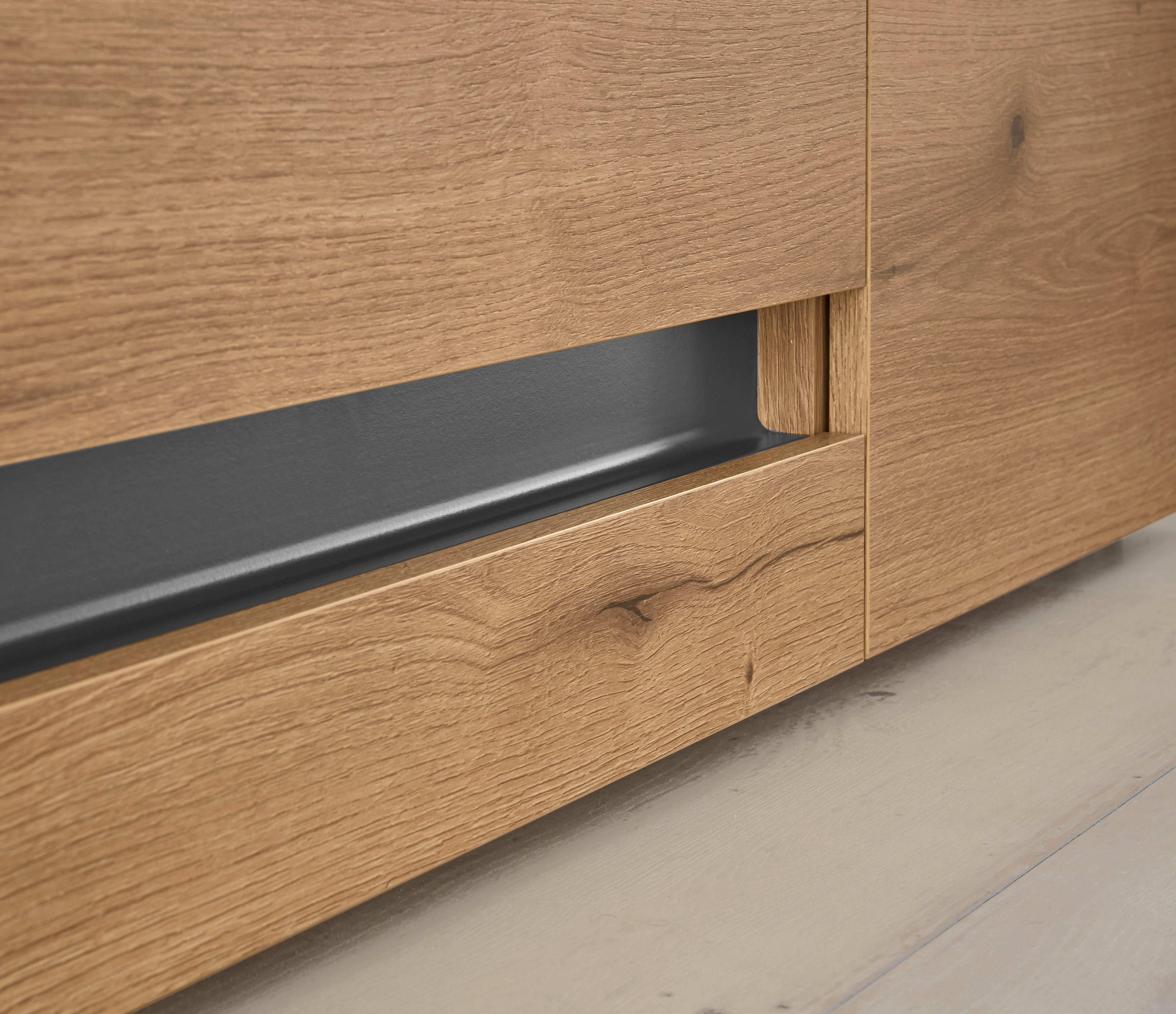 Home affaire Lowboard City/Giron, moderner TV-Schrank, Kommode, TV-Unterschrank, zeitlos, modern, ausreichend Stauraum, vielseitig einsetzbar