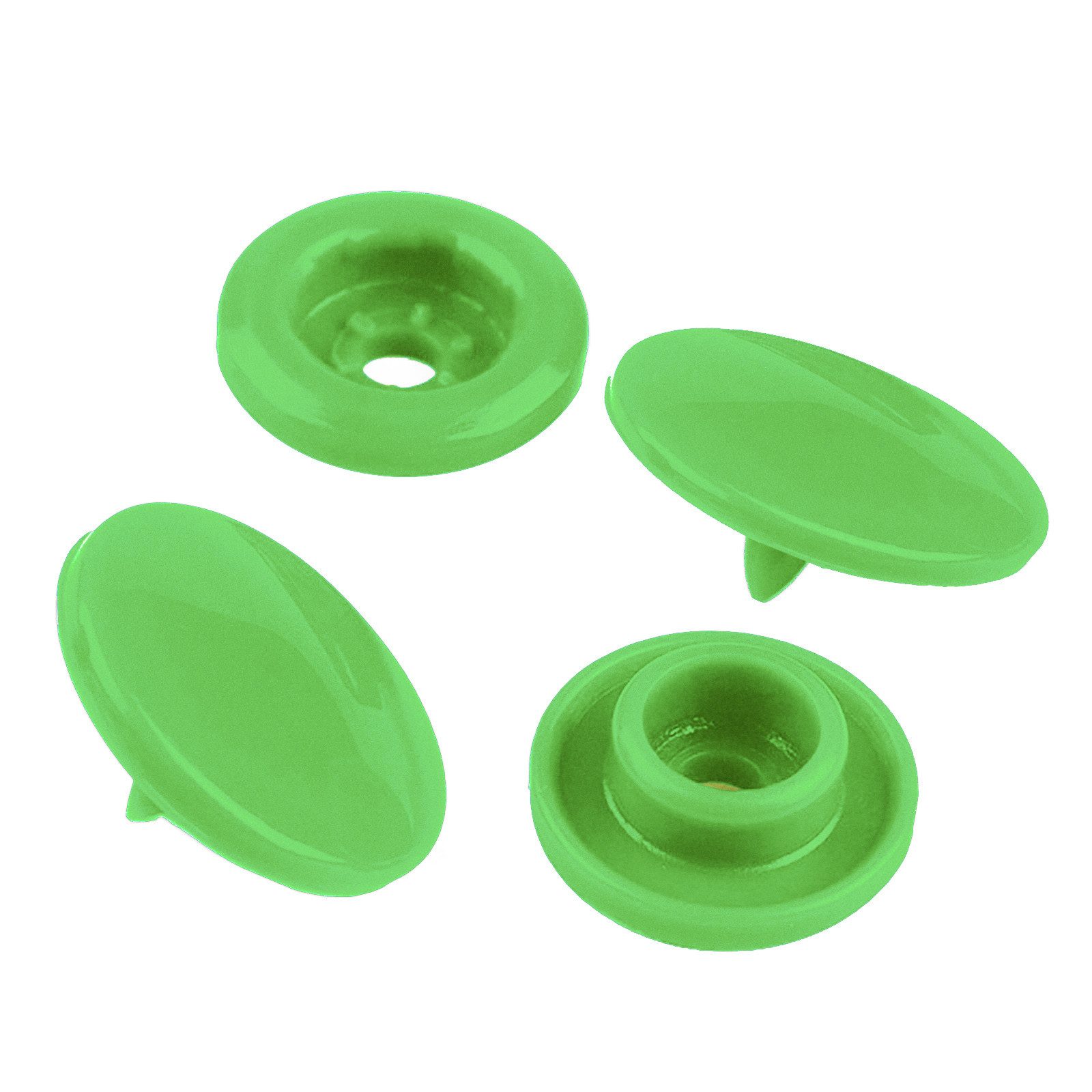 maDDma Druckknopf 50 Druckknöpfe rund Snaps Druckknopf Snap Button Knöpfe, 12mm