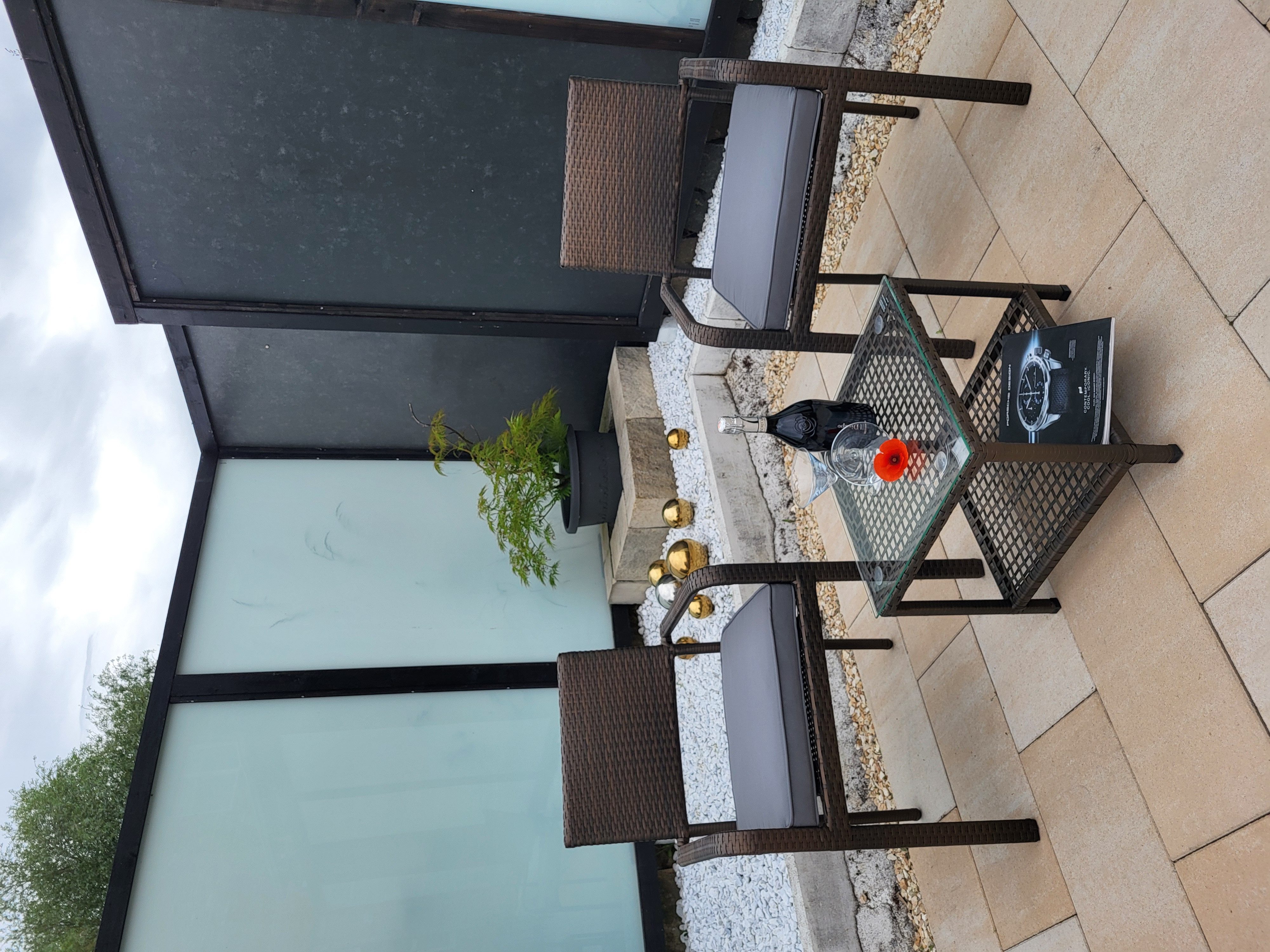 Ragnarök Möbel-Design Garten-Essgruppe Balkon Set, (Set, Alu, Polyrattan), günstig online kaufen