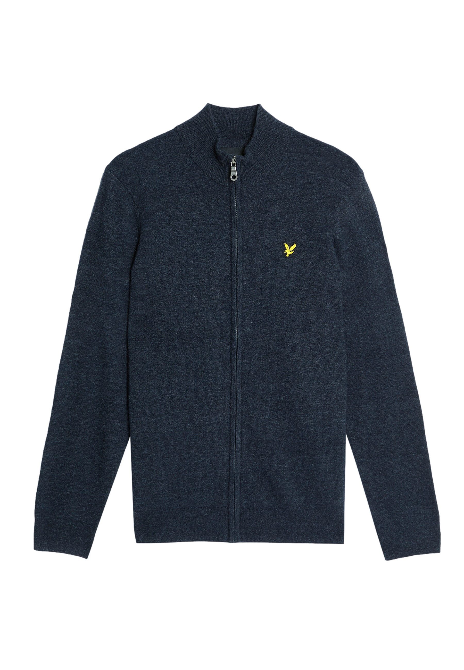 Lyle & Scott Cardigan Strickjacke Cardigan Reißverschluss (1-tlg)