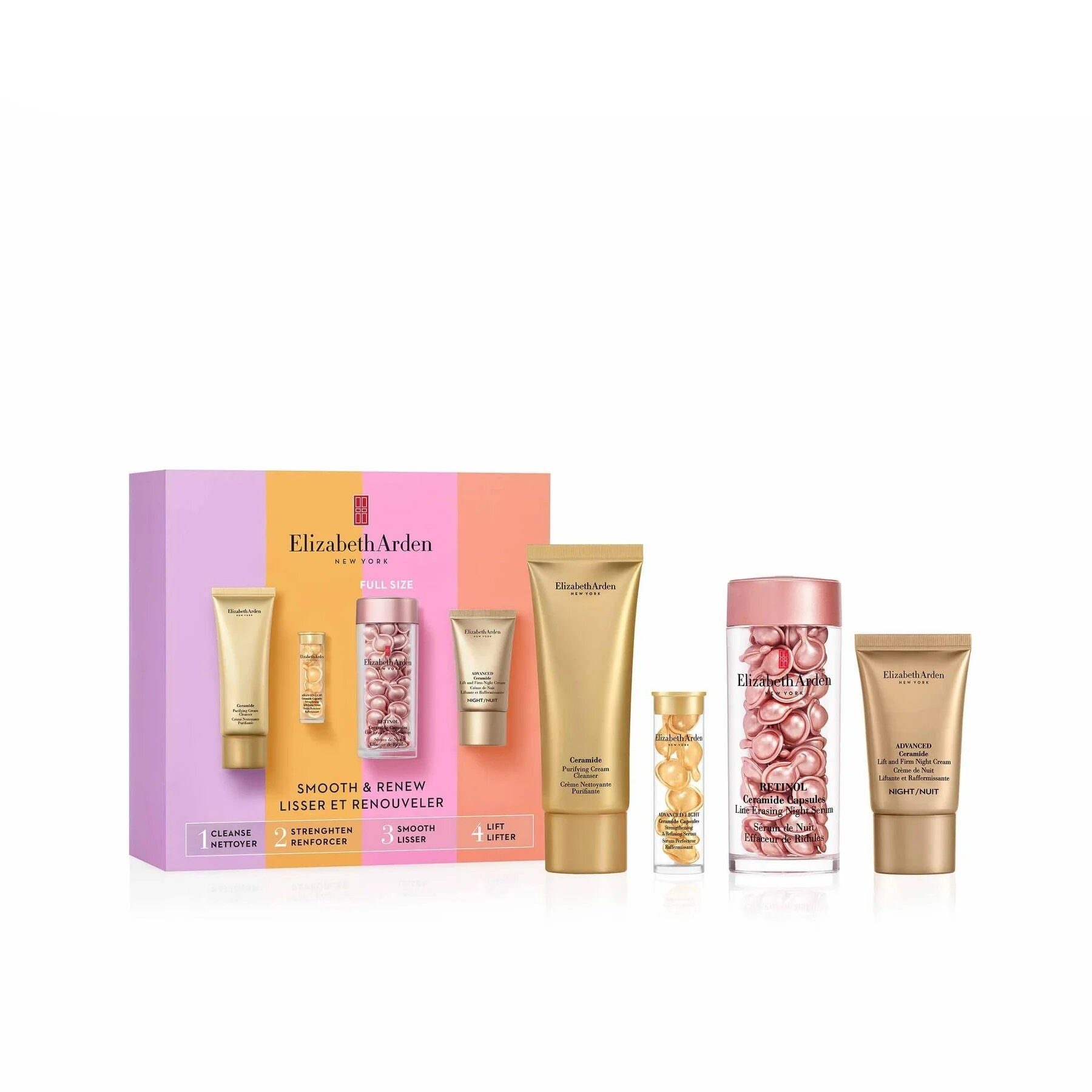 Elizabeth Arden Pflege-Geschenkset Smooth & Renew Set Hautpflege-Geschenkset