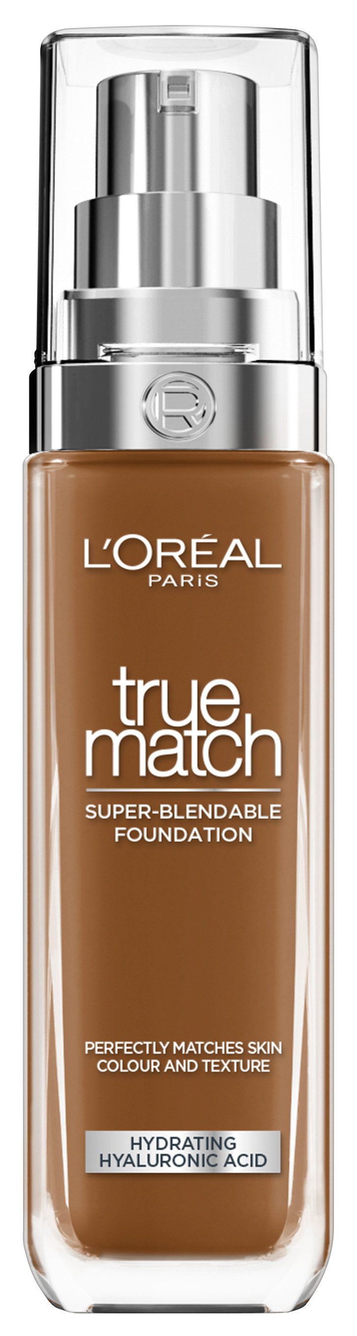 L'ORÉAL PARIS Foundation TRUE MATCH FOUNDATION, lässt sich mühelos verblenden, ohne sichtbare Ränder zu hinterlassen