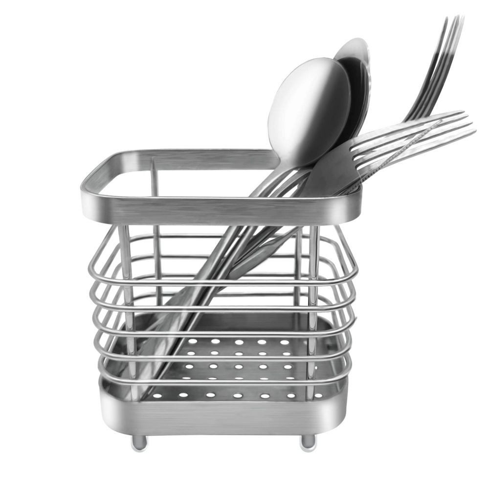PRIISF Besteckhalter Utensilienbehälter Edelstahl Utensilienhalter Küchenut günstig online kaufen