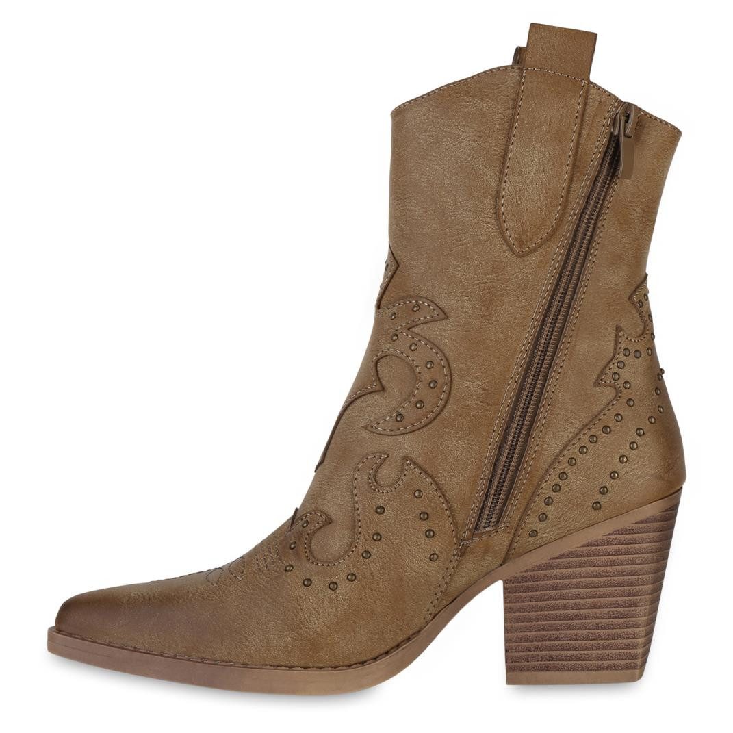 VAN HILL 841608 Cowboy Boots Schuhe günstig online kaufen