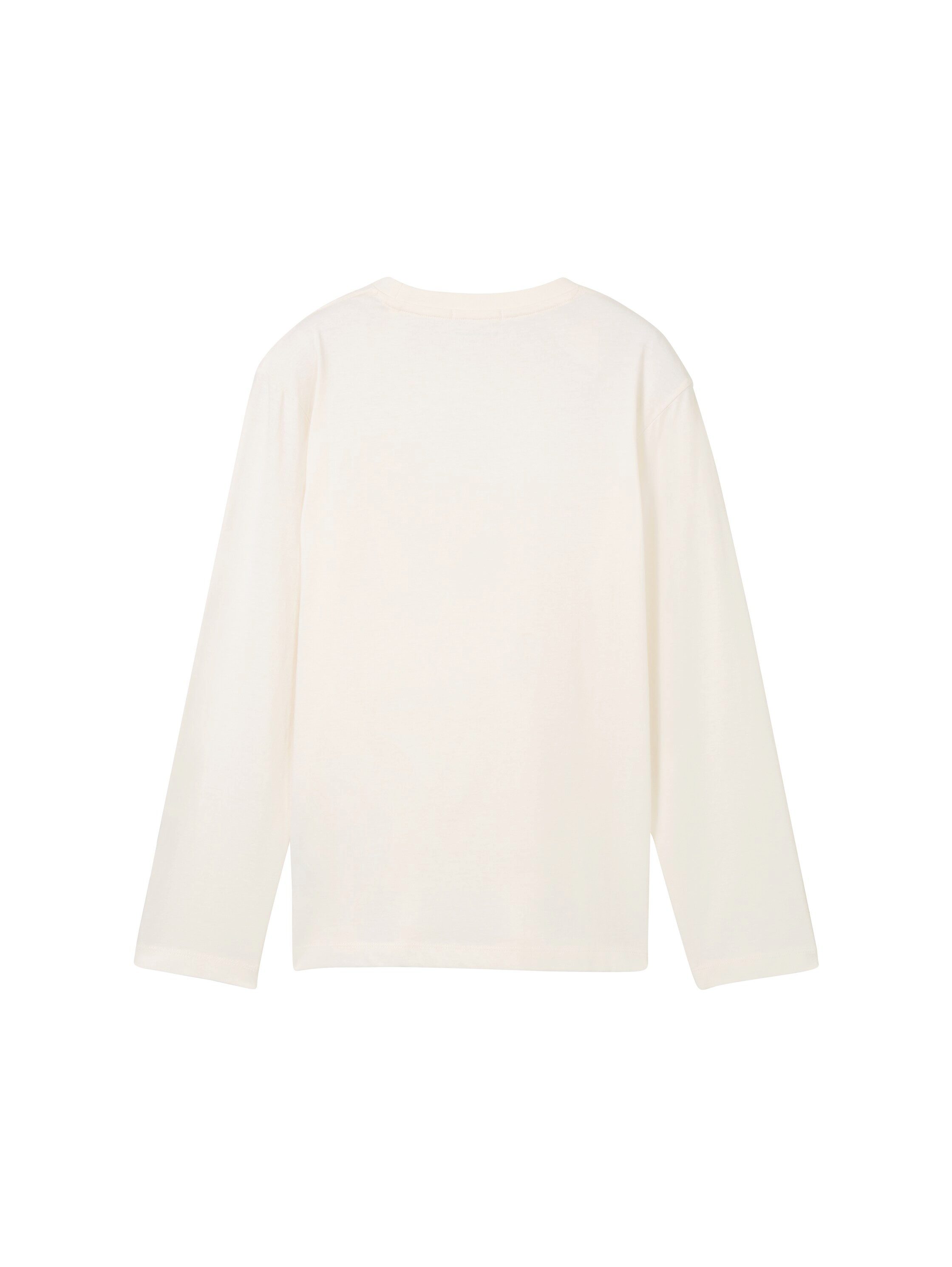 TOM TAILOR Langarmshirt mit Letter Print günstig online kaufen