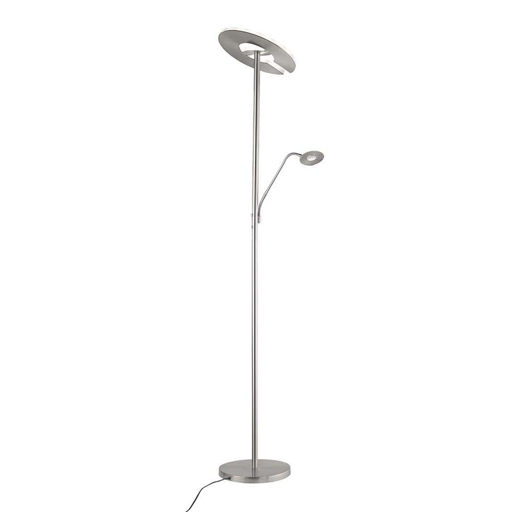 FISCHER & HONSEL LED Stehlampe, Leuchtmittel nicht inklusive, Deckenlfluter Leselampe Stehleuchte dimmbar Wohnzimmerleuchte flexibel