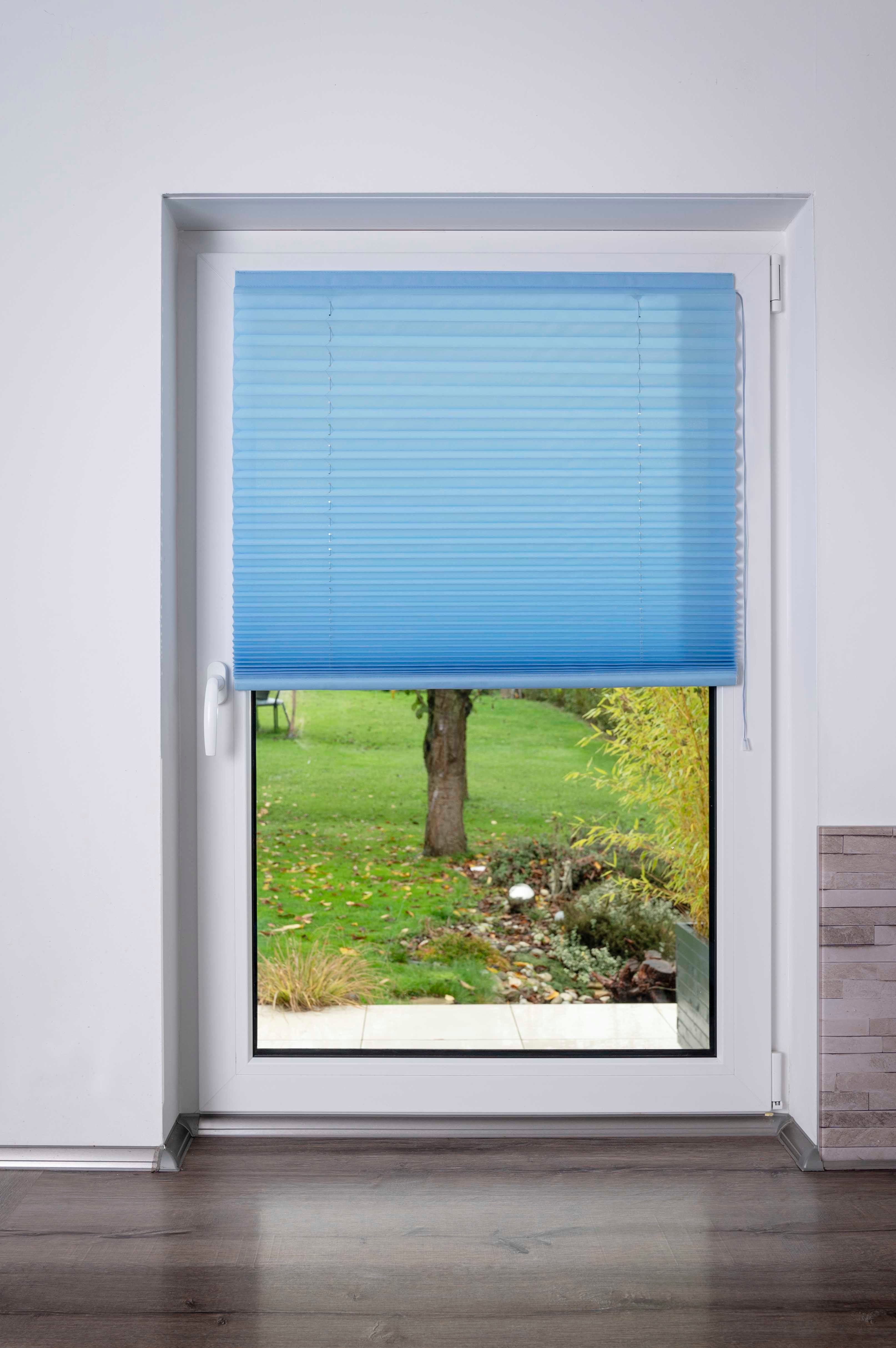 K-HOME Klebe-Plissee COMO, K-HOME, Lichtschutz, freihängend, günstig online kaufen