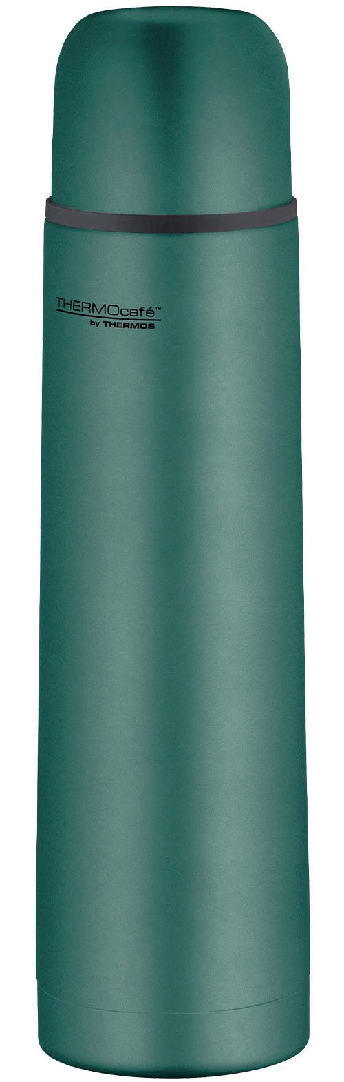 THERMOcafé Isolierflasche TC EVERYDAY, Edelstahlkörper, spülmaschinenfest, mit Twist & Pour Lid und Trinkbecher (nicht isoliert)