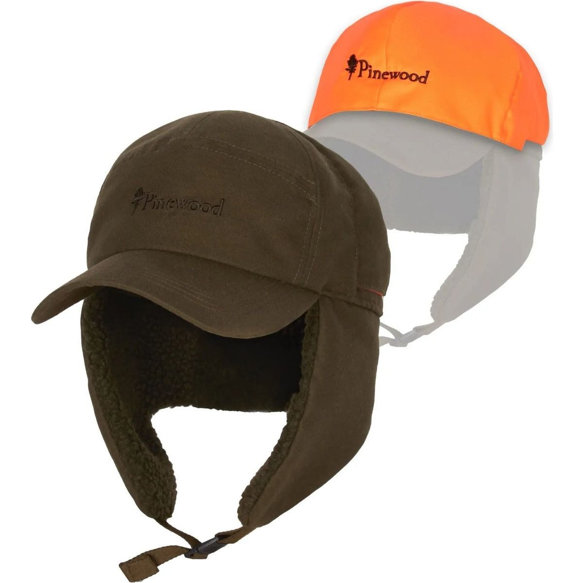 Pinewood Trucker Cap Småland Teddy Winter Cap Perfekte Wintermütze mit wasserdichter Membran, wendbarem Design und