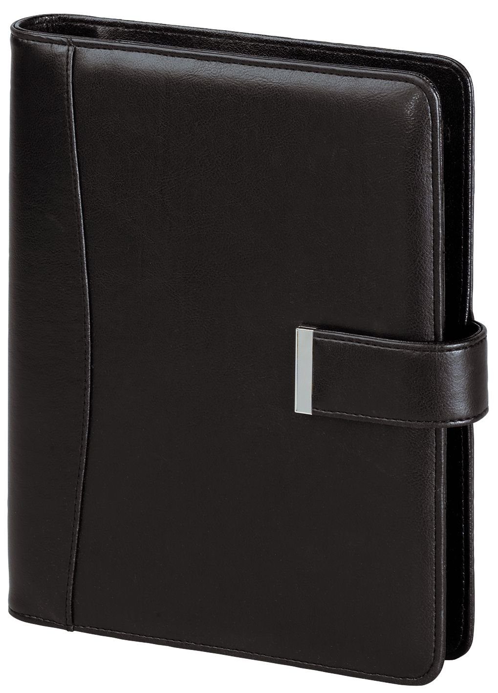 Ringbuchmappe Zeitplaner 020504 "Manager" A5 Softfolie schwarz