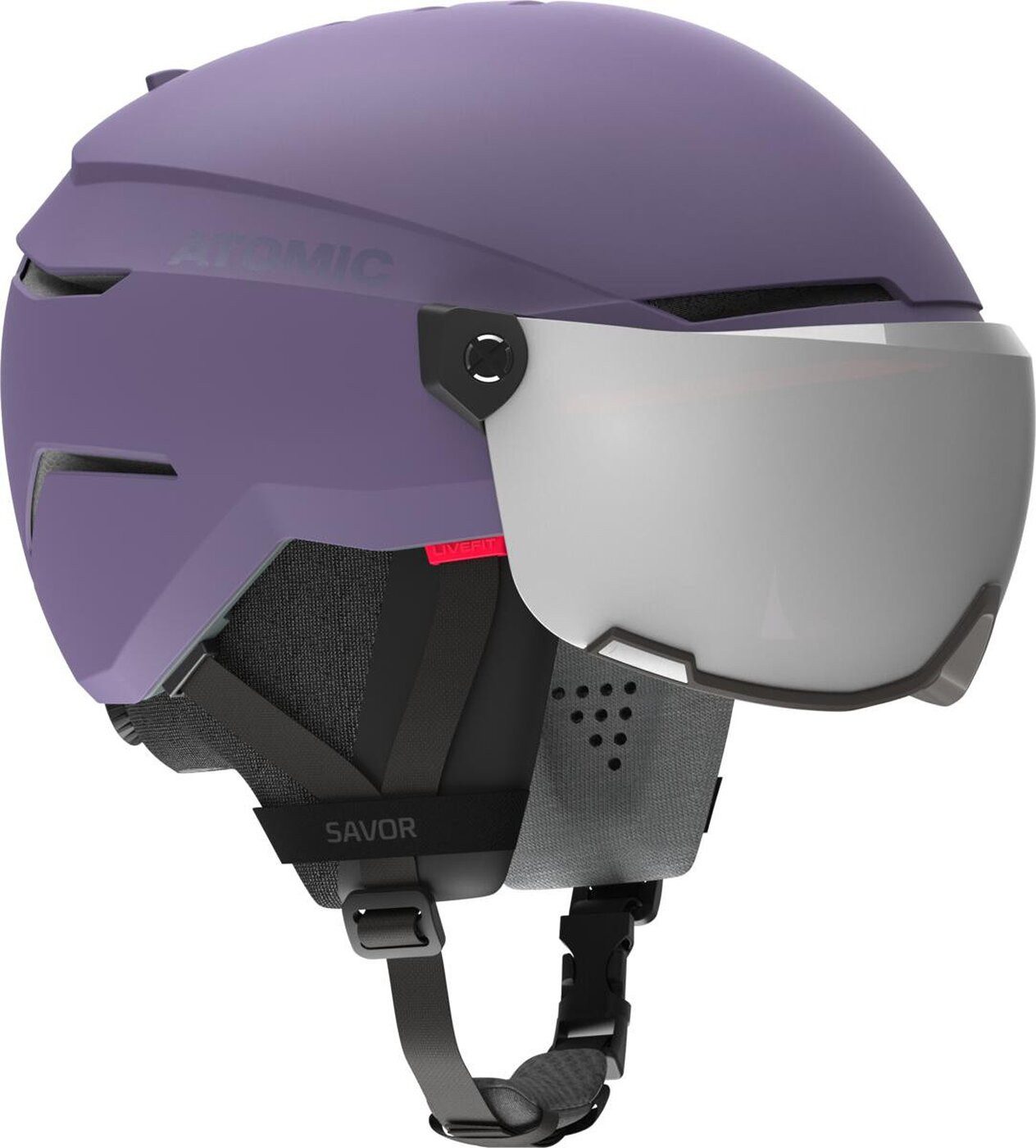 Atomic Skihelm SAVOR VISOR STEREO LightPurple LIGHT PURPLE/