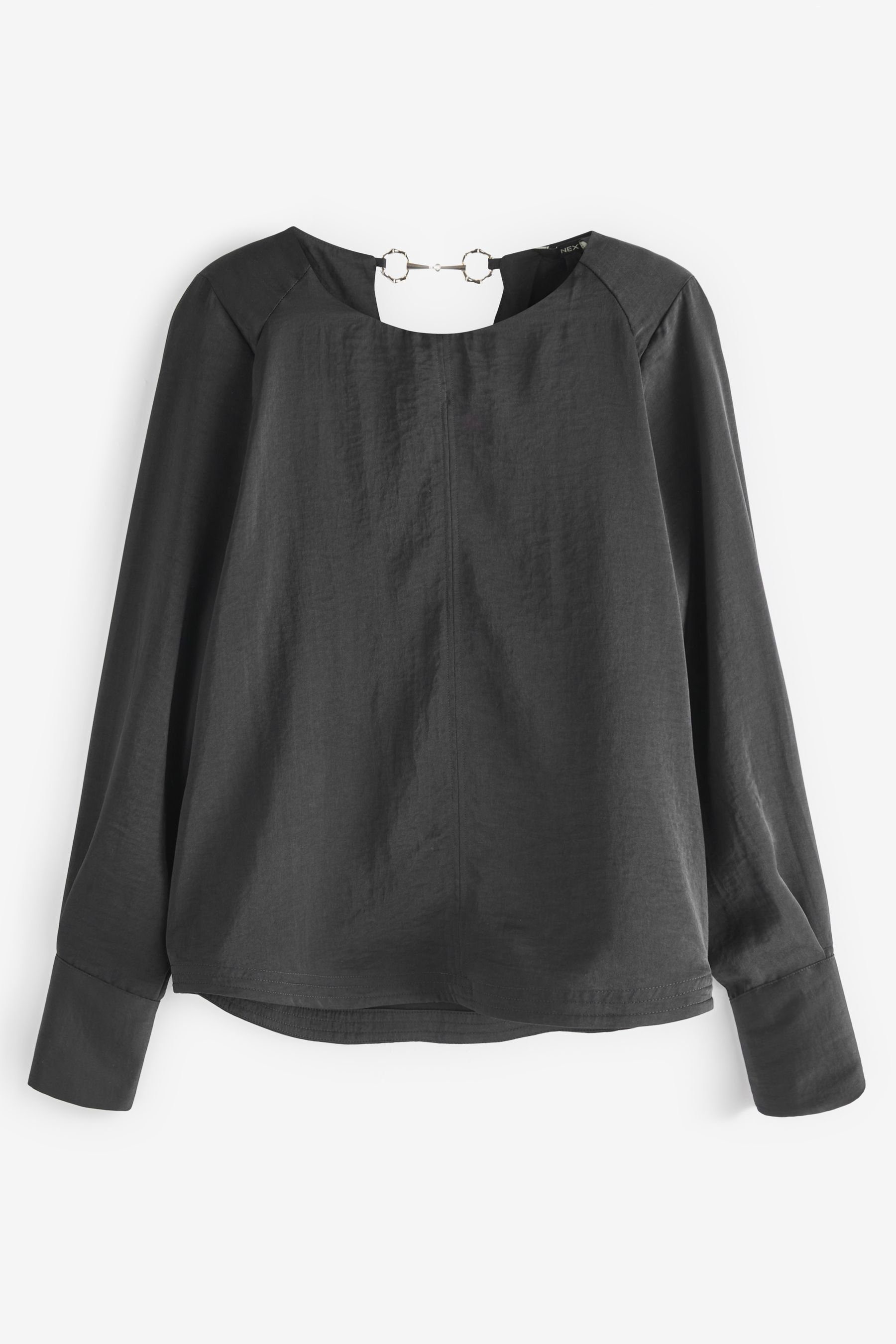 Next Langarmbluse Langärmeliges Oberteil mit breiten Bündchen (1-tlg)