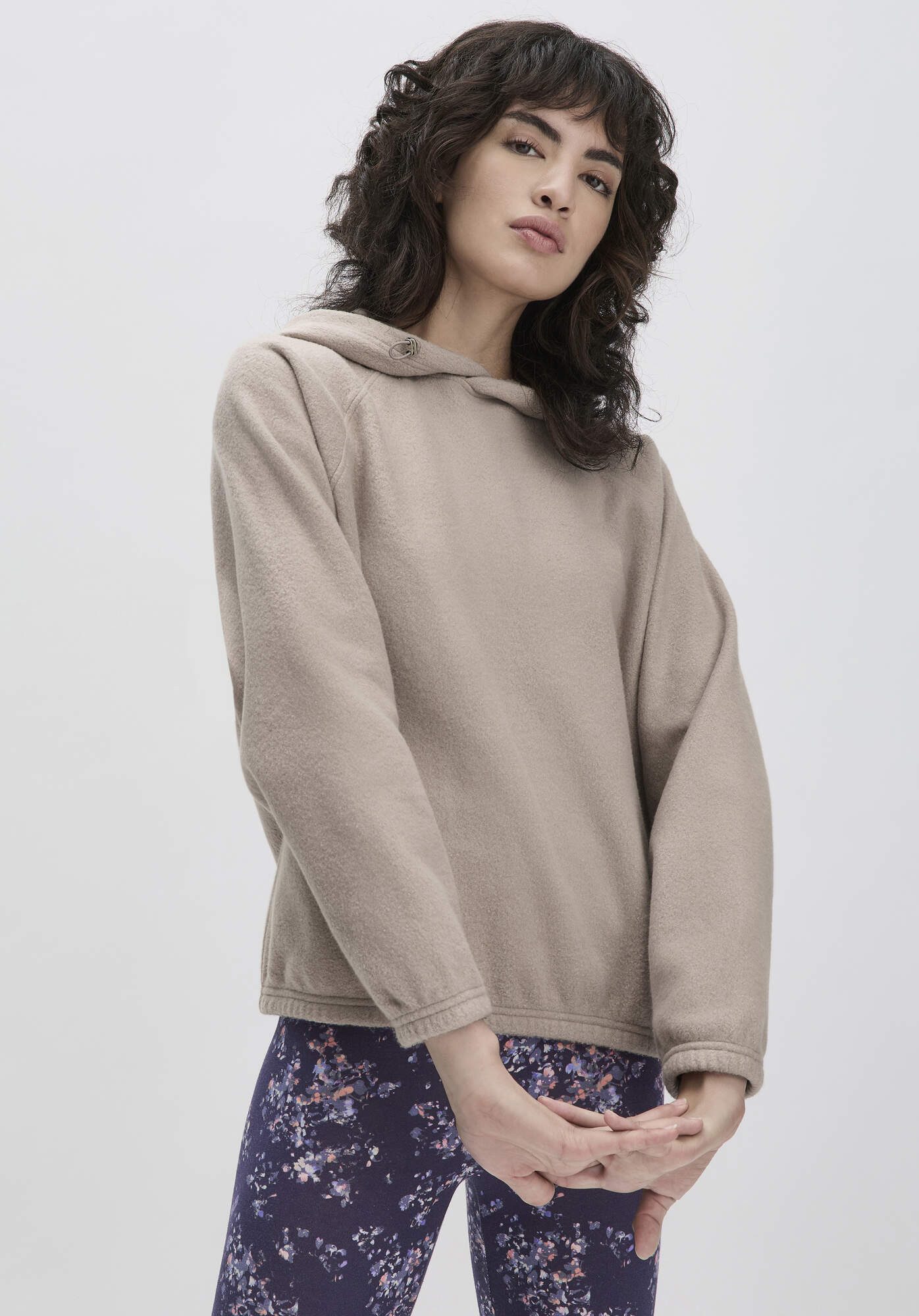 Hessnatur Fleecepullover ACTIVE COMFORT aus reiner Bio-Baumwolle (1-tlg) günstig online kaufen