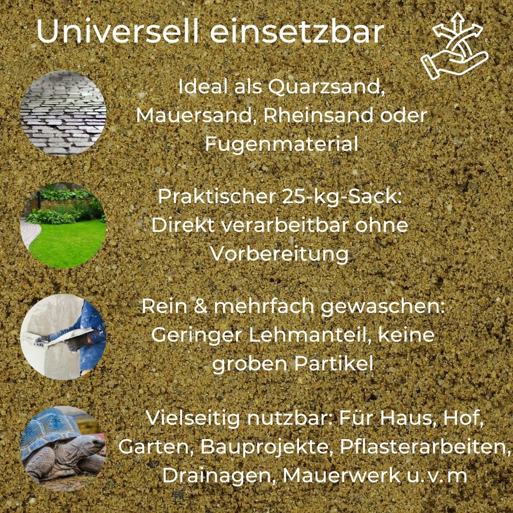 GarPet Fugensand Quarzsand Universal 25 Kg günstig online kaufen