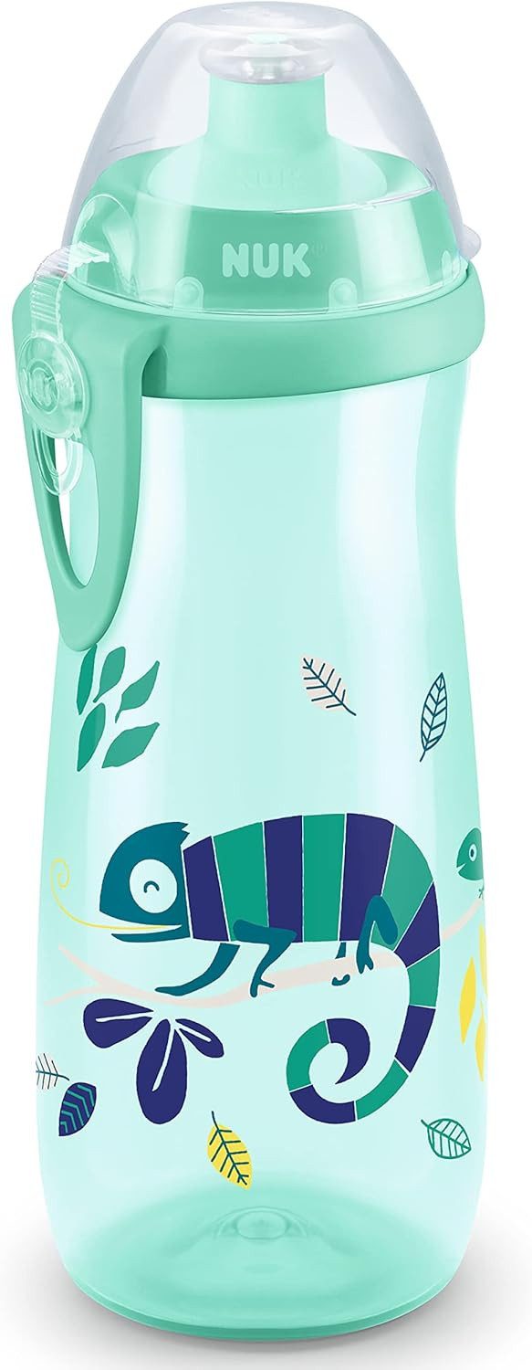 NUK Trinkflasche NUK Sports Cup 450ml – Farbwechsel Design, Für Jungen