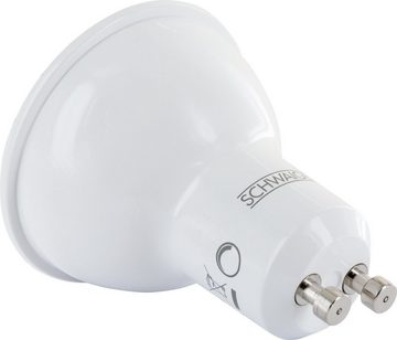 Schwaiger LED-Leuchtmittel HAL500, GU10, warm, neutral, kaltweiß, dimmbar