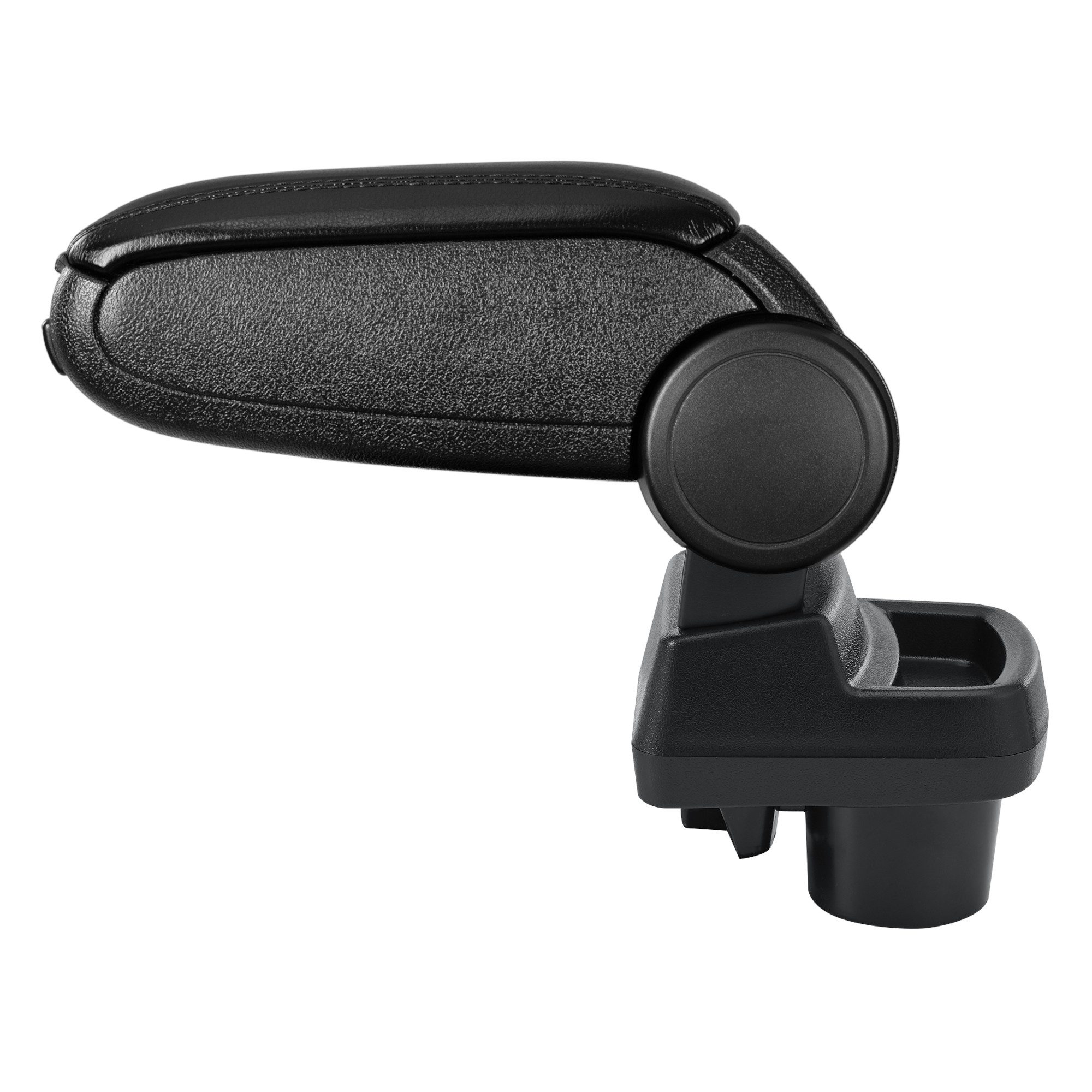 pro.tec Armlehne, Opel Corsa F (2019) mit Fach Kunstleder Schwarz mit schwarzen Nähten