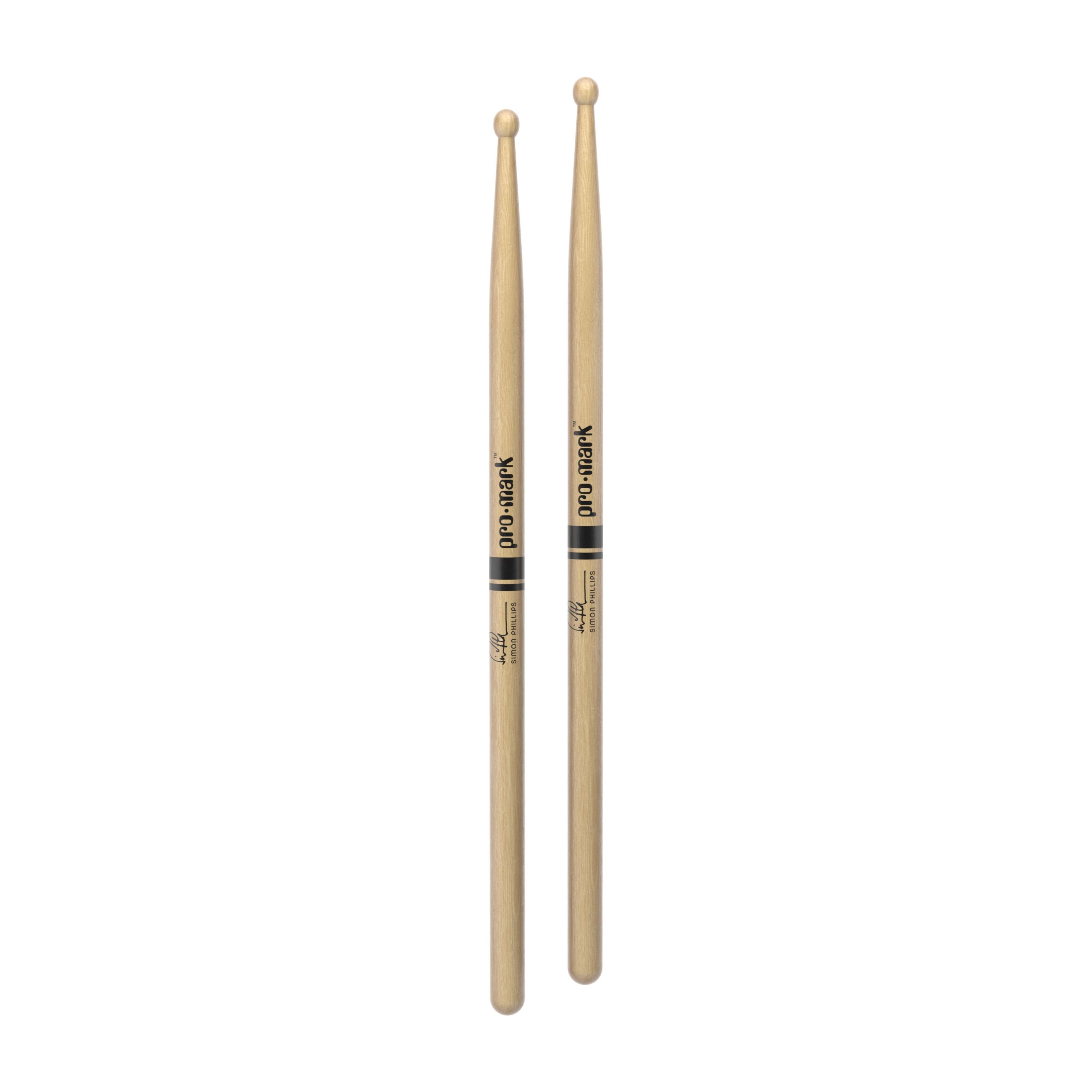 Promark Sticks Drumsticks (TX707W Simon Phillips Sticks American Hickory, Sticks, Beater und Mallets, Drumsticks Holztip), TX707W Simon Phillips Sticks American Hickory - Drumsticks