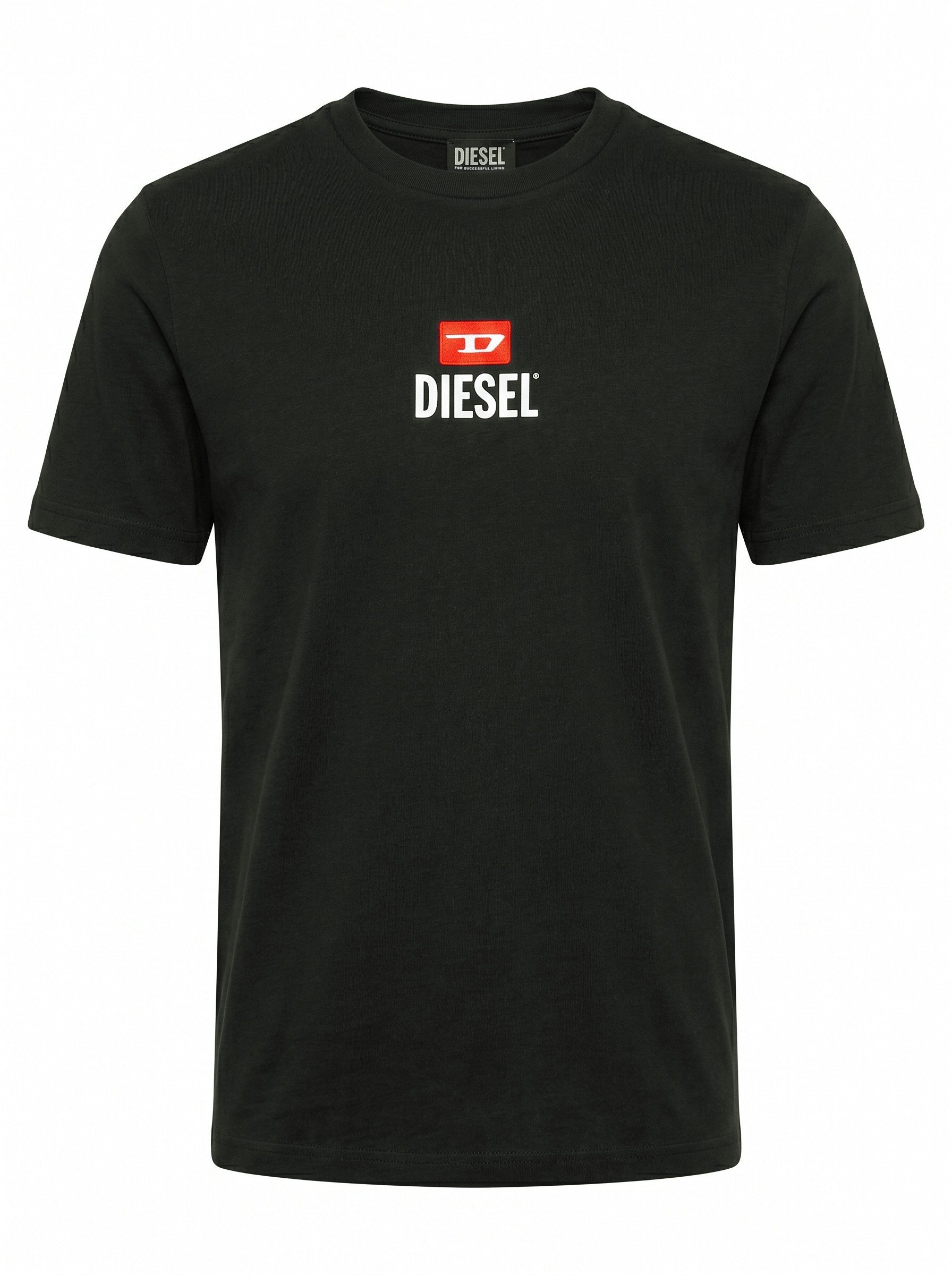 Diesel Rundhalsshirt Regular Fit - T-JUST SMALL-NEW D LOGO