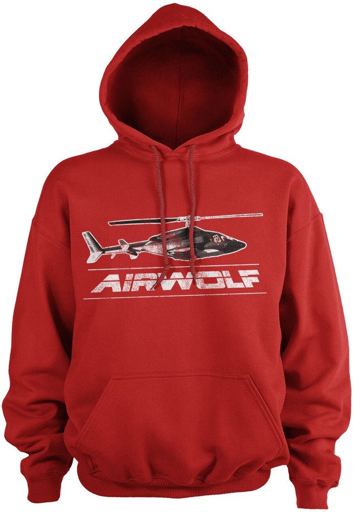 Airwolf Kapuzenpullover Distressed Hoodie