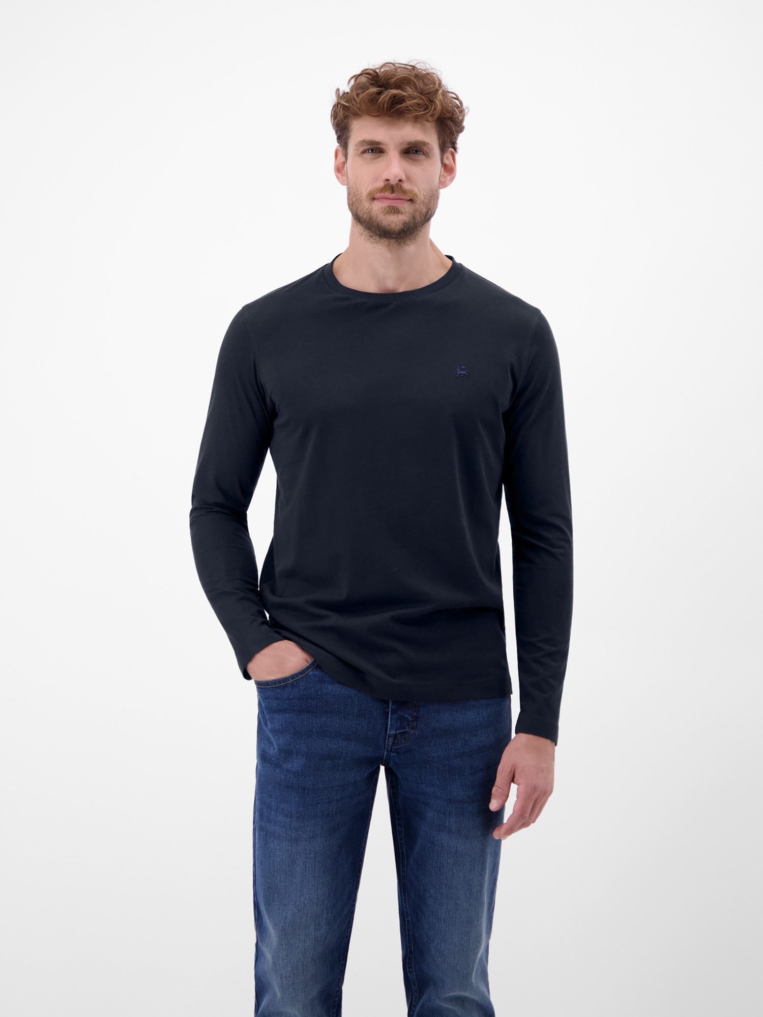 LERROS Longsweatshirt LERROS Basic-Longsleeve günstig online kaufen