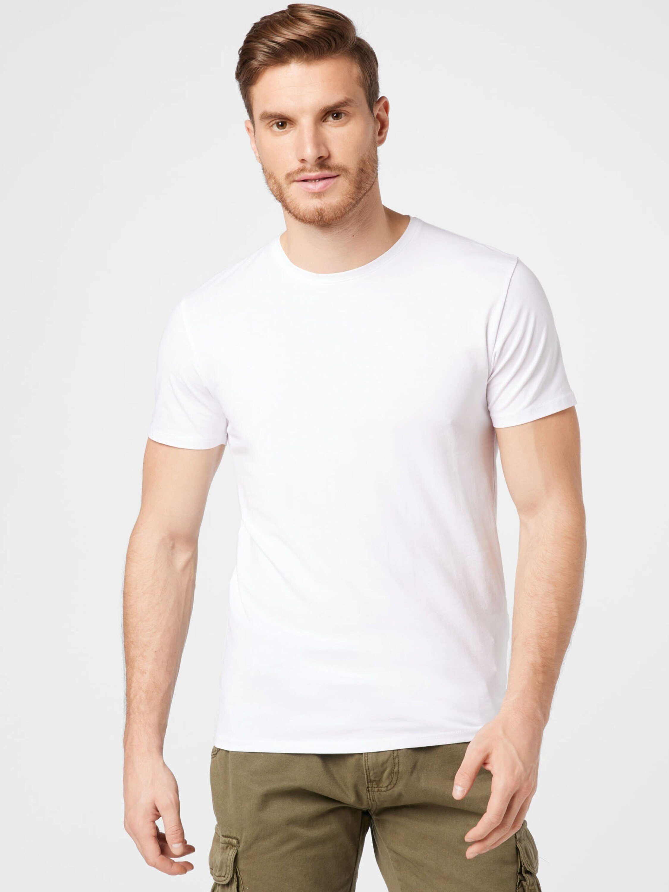 SELECTED HOMME T-Shirt (3-tlg) 179651 Bright W | 