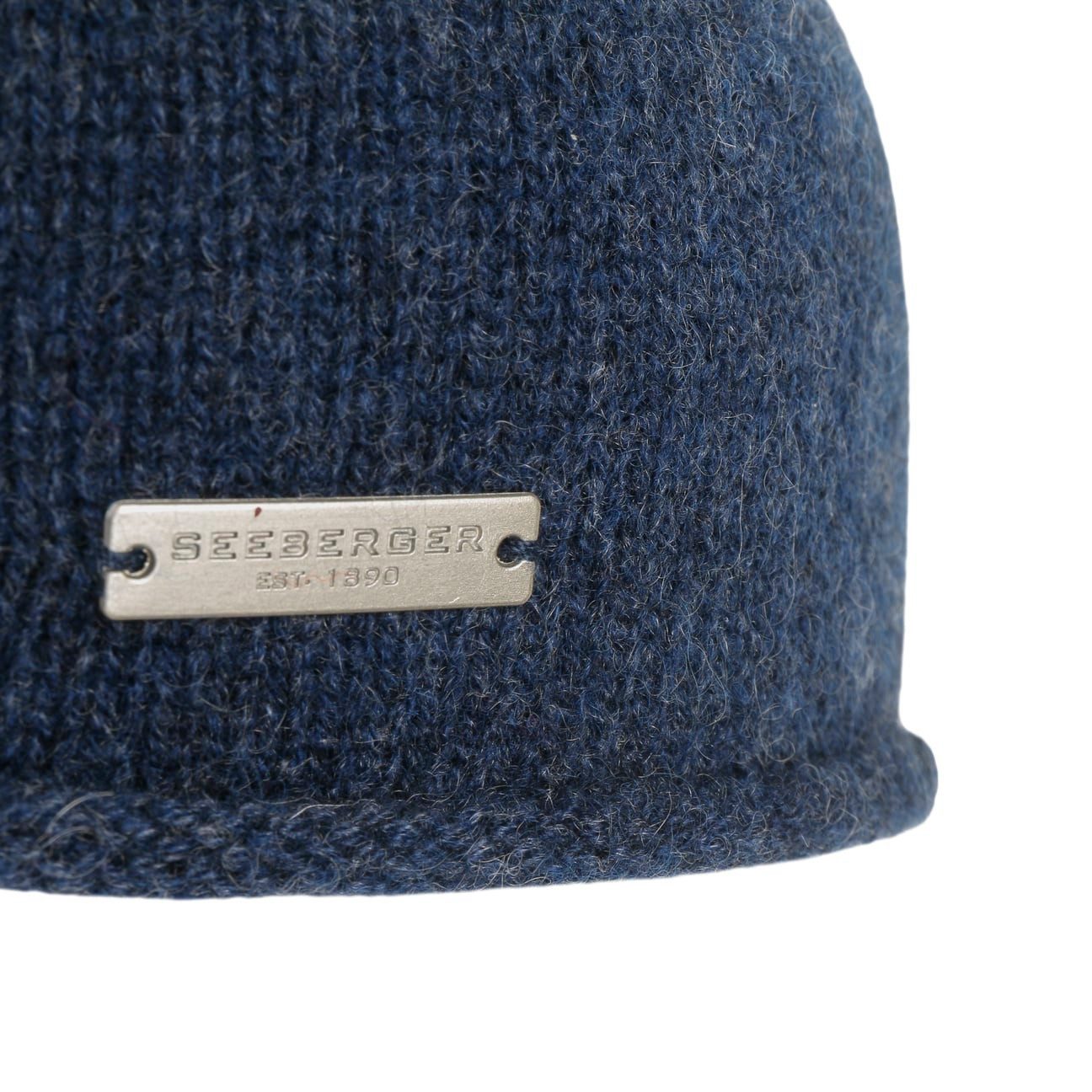 Seeberger Strickmütze (1-St) Kaschmirmütze Oversize