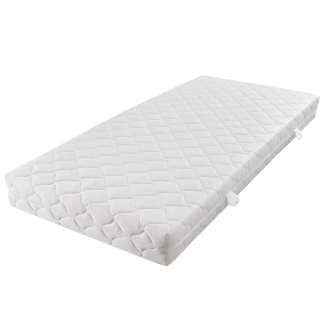 Boxspringmatratze Matratze mit Waschbarem Bezug 200x80x17 cm H3, vidaXL, 17 cm hoch
