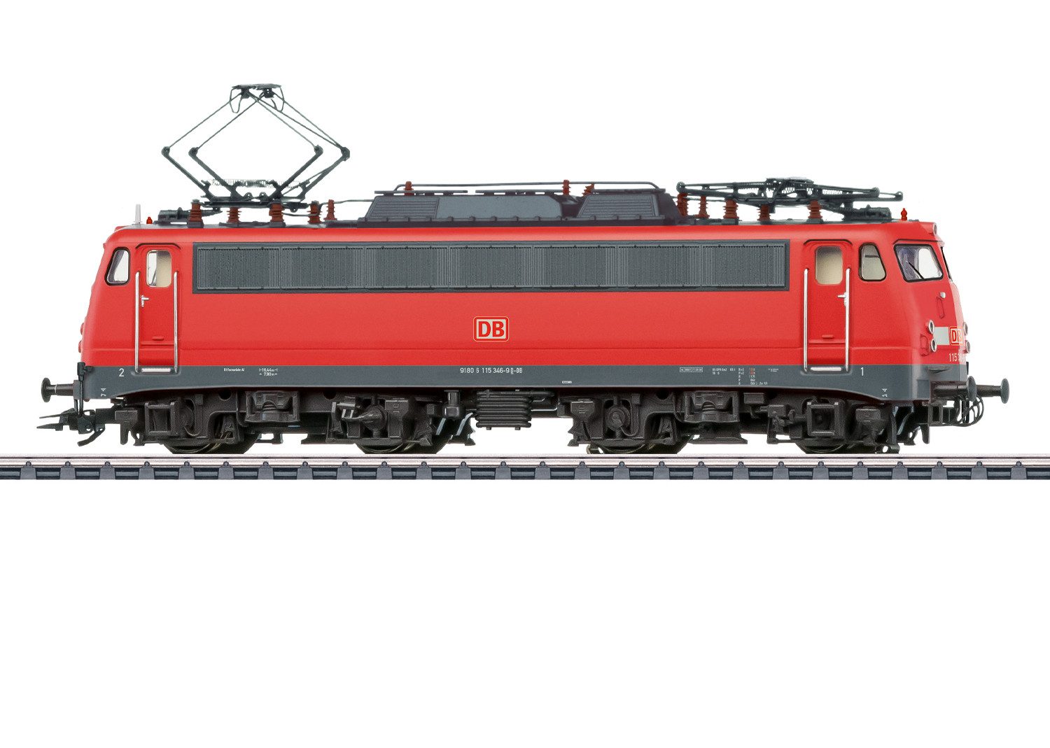 Märklin Elektrolokomotive Baureihe 115 - 39127, Spur H0, mit Sound und Beleuchtung; Made in Europe