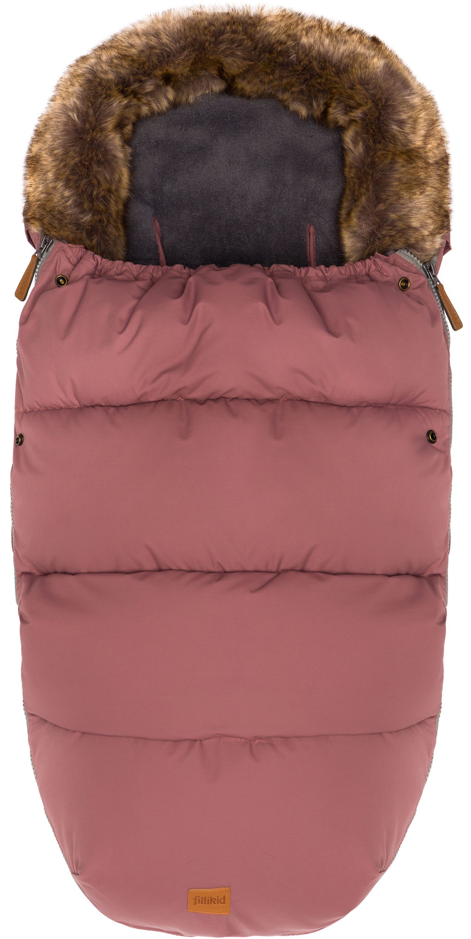 Fillikid Fußsack Manaslu Winterfußsack, altrosa