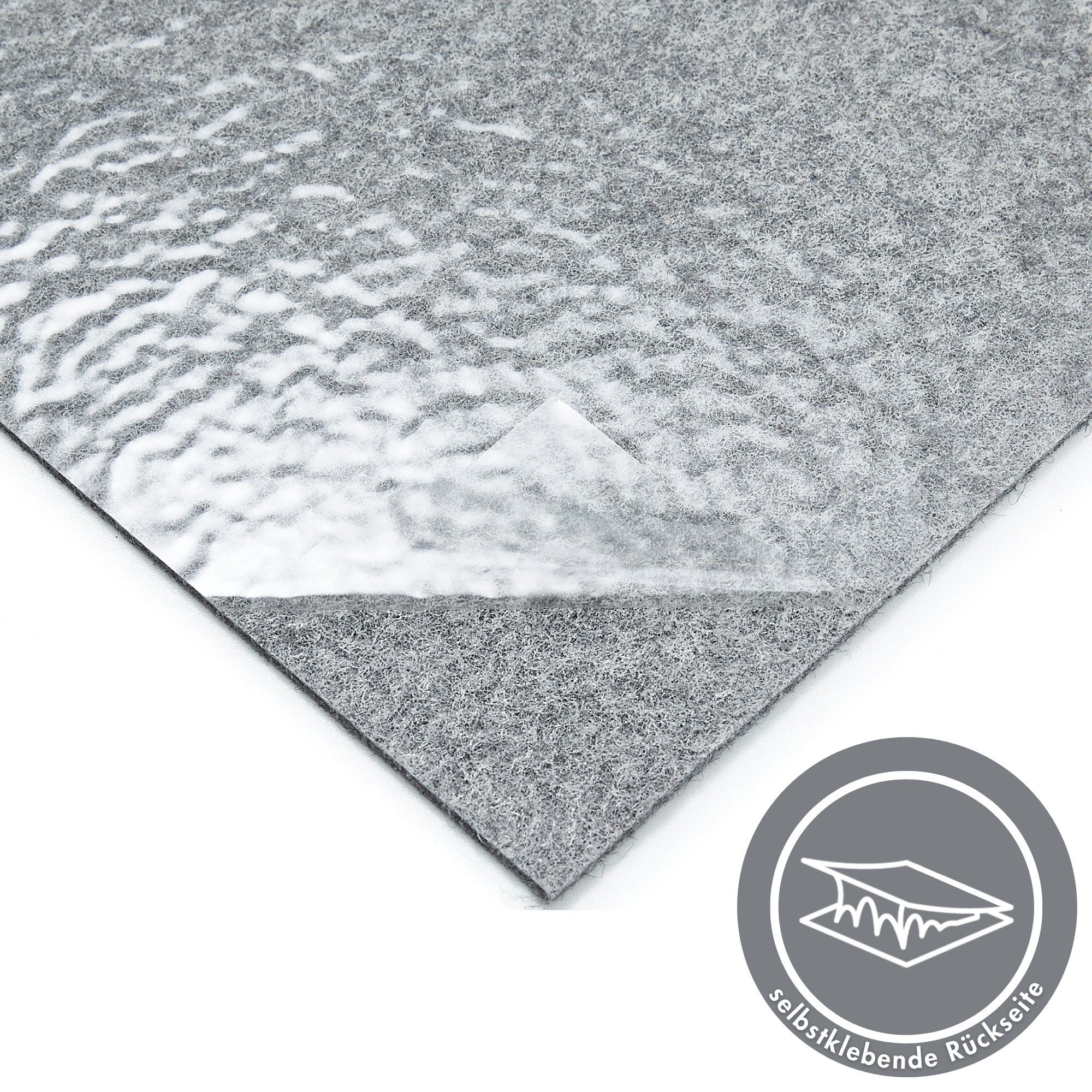 Andiamo Teppichfliese Skandi, selbstklebend, Gesamthöhe 4 mm, rechteckig, 40x40 cm, 25 Stück (4 qm), 50 Stück (8 qm) oder 100 Stück (16 qm)